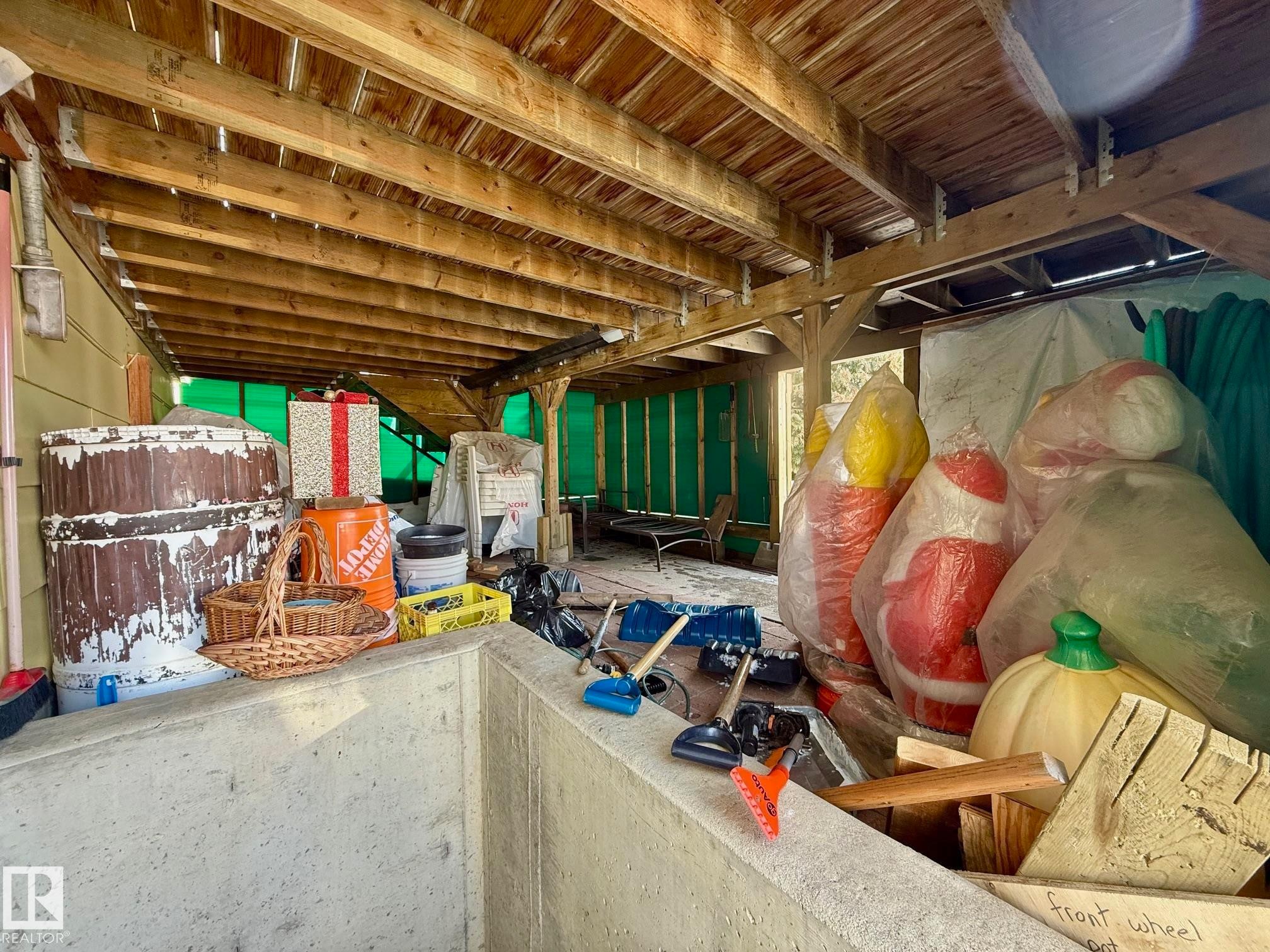 5307 Willow Drive, Boyle, AB - Indoor Photo Showing Basement