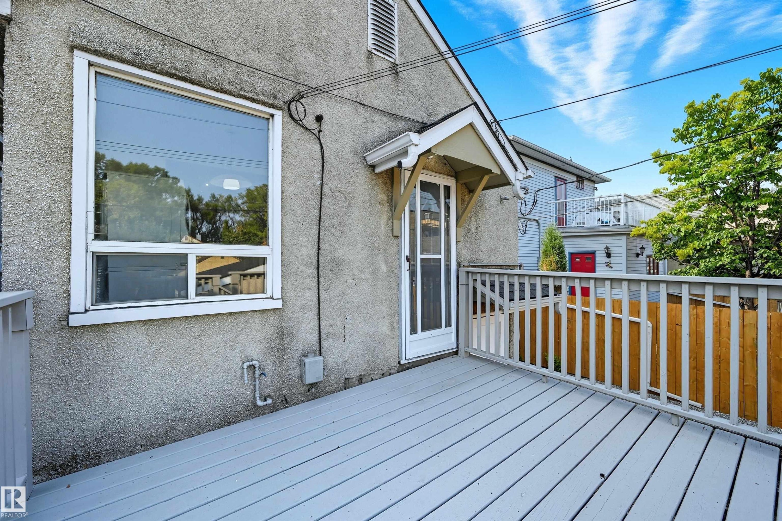 9848 87 Avenue, Edmonton, AB - Outdoor With Deck Patio Veranda With Exterior
