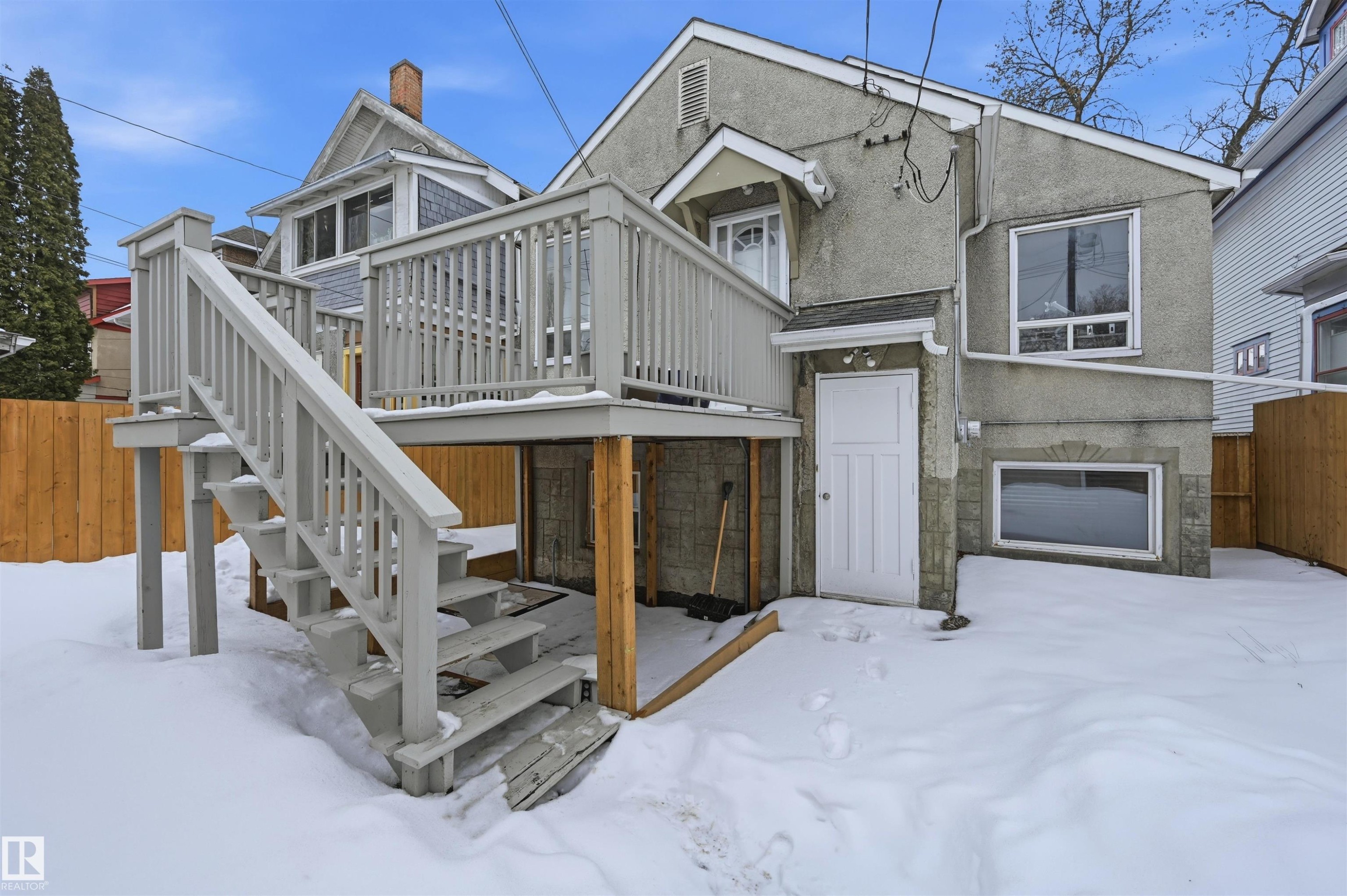 9848 87 Avenue, Edmonton, AB - Outdoor With Deck Patio Veranda