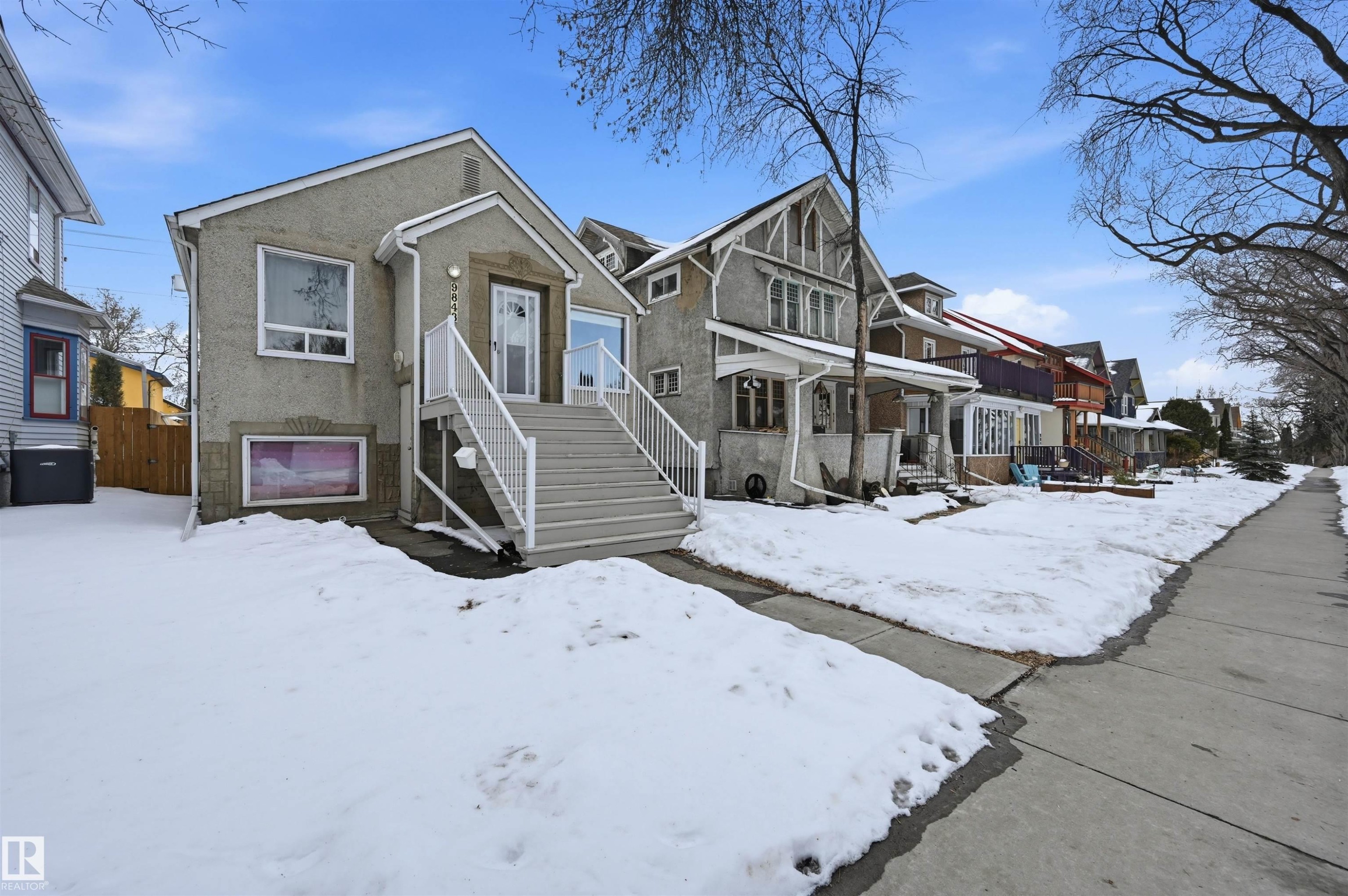 9848 87 Avenue, Edmonton, AB - Outdoor With Facade