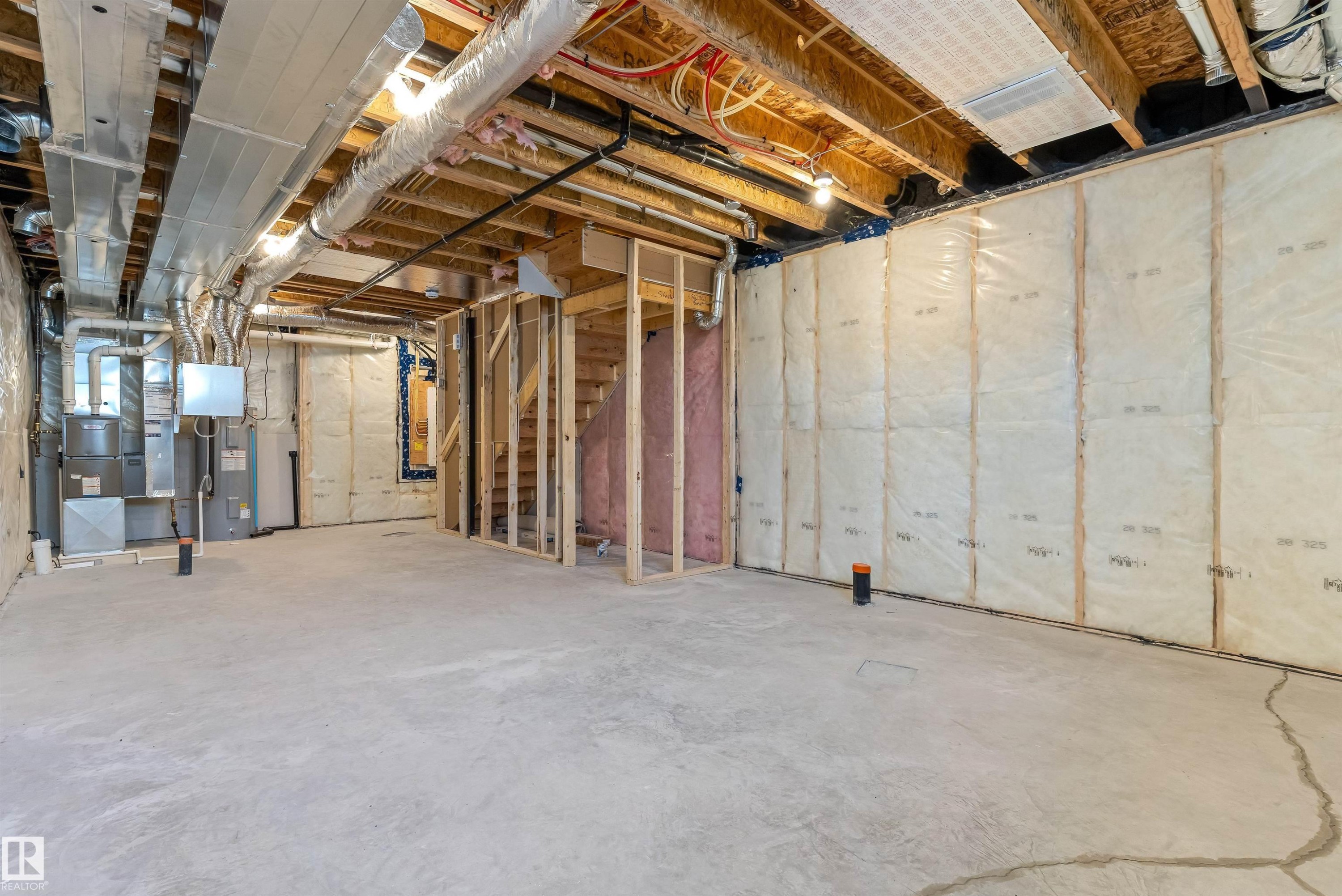 1008 14 Avenue, Edmonton, AB - Indoor Photo Showing Basement