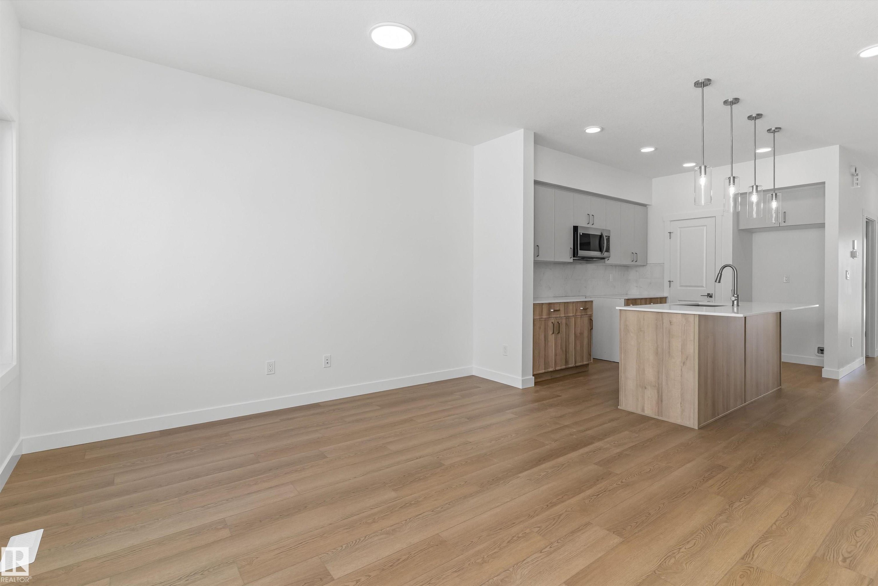 1020 14 Avenue Nw, Edmonton, AB - Indoor Photo Showing Kitchen With Upgraded Kitchen