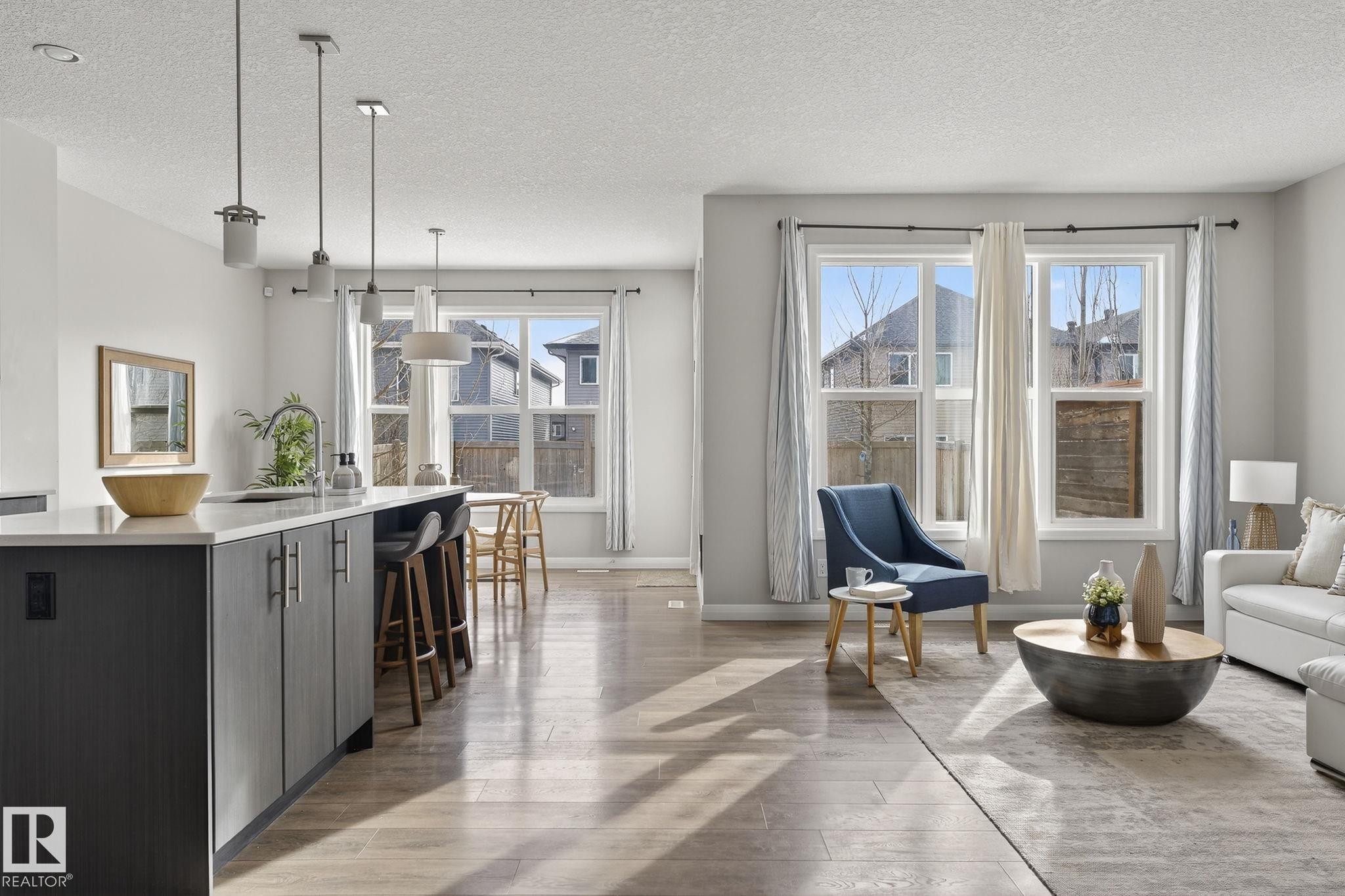22921 94A Avenue, Edmonton, AB - Indoor Photo Showing Living Room