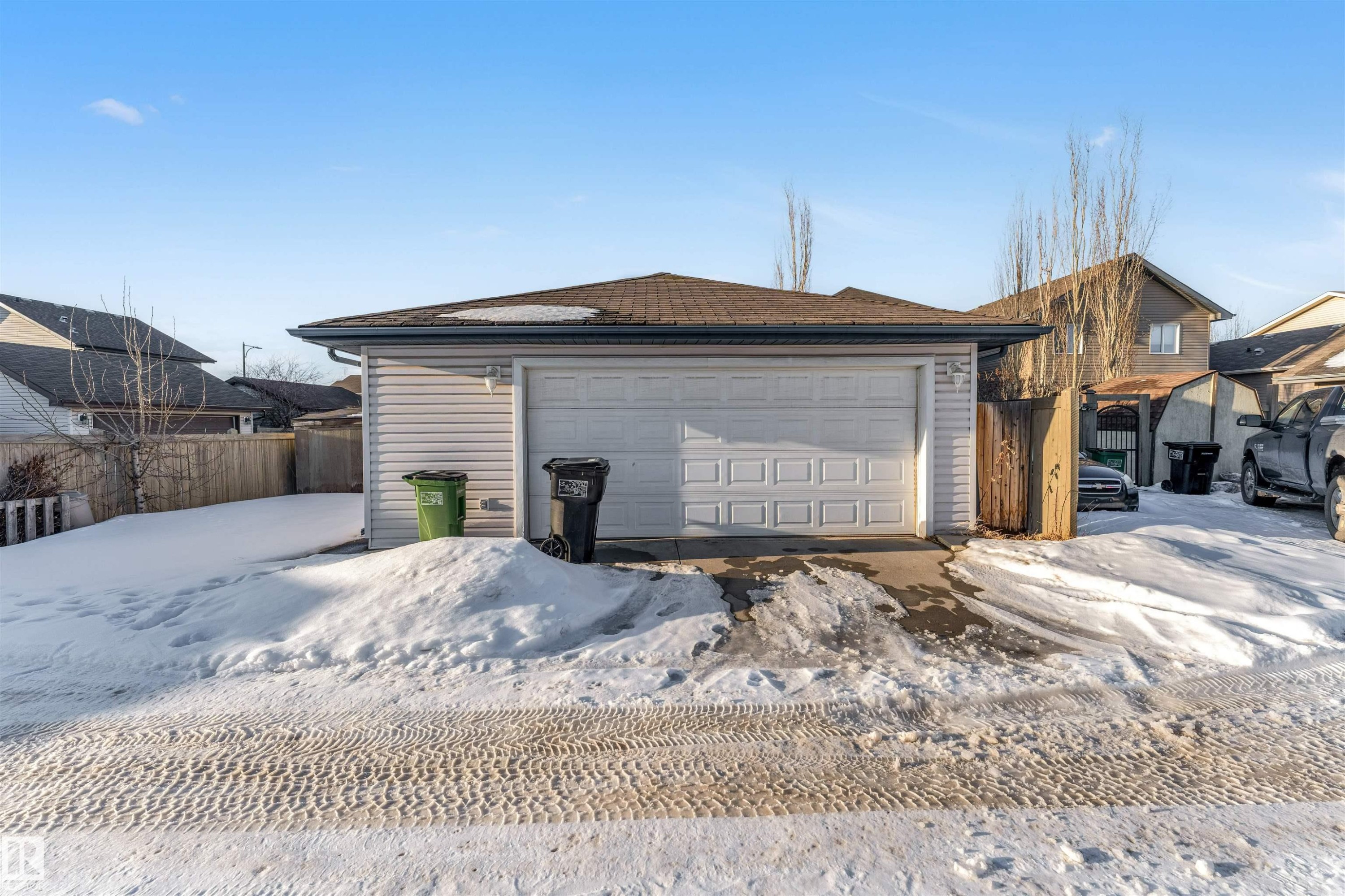 View of detached garage - 1157 37 Avenue, Edmonton, AB - Outdoor