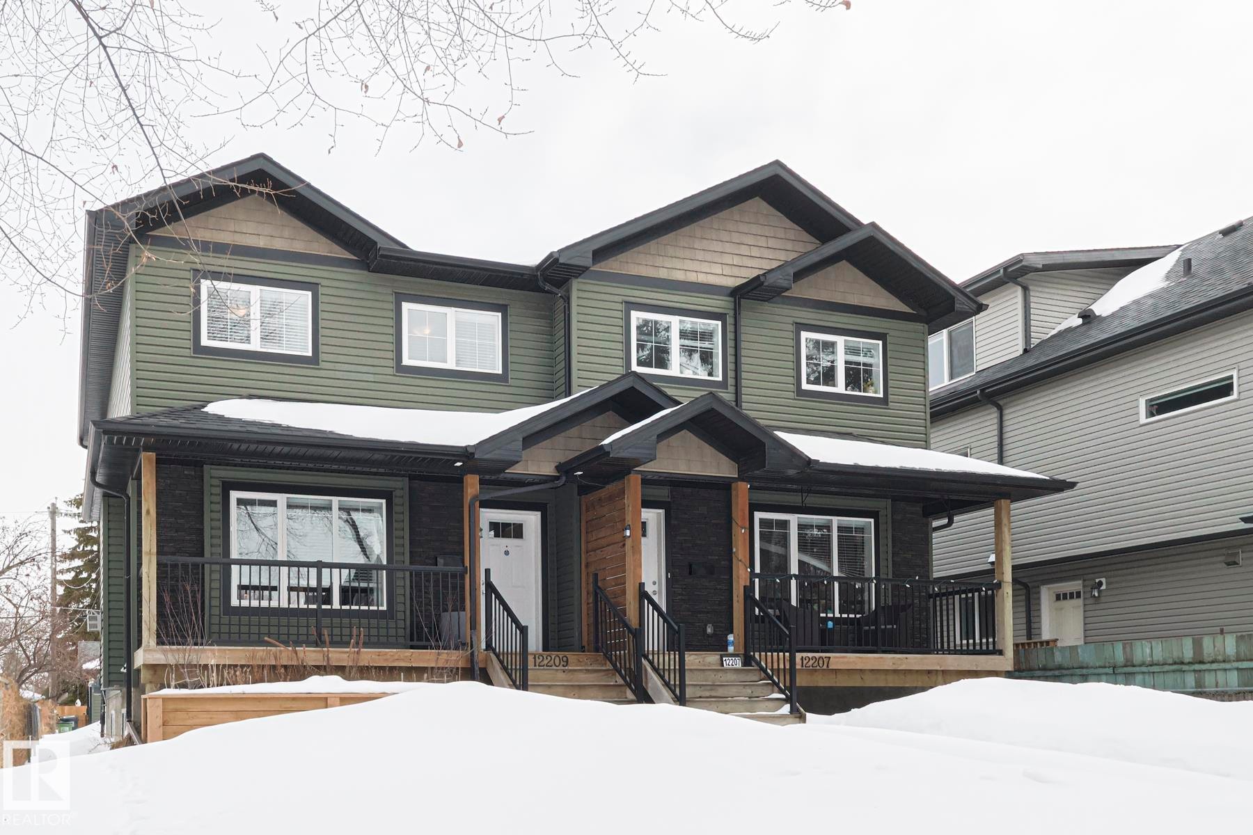12209 103 Street, Edmonton, AB - Outdoor With Facade