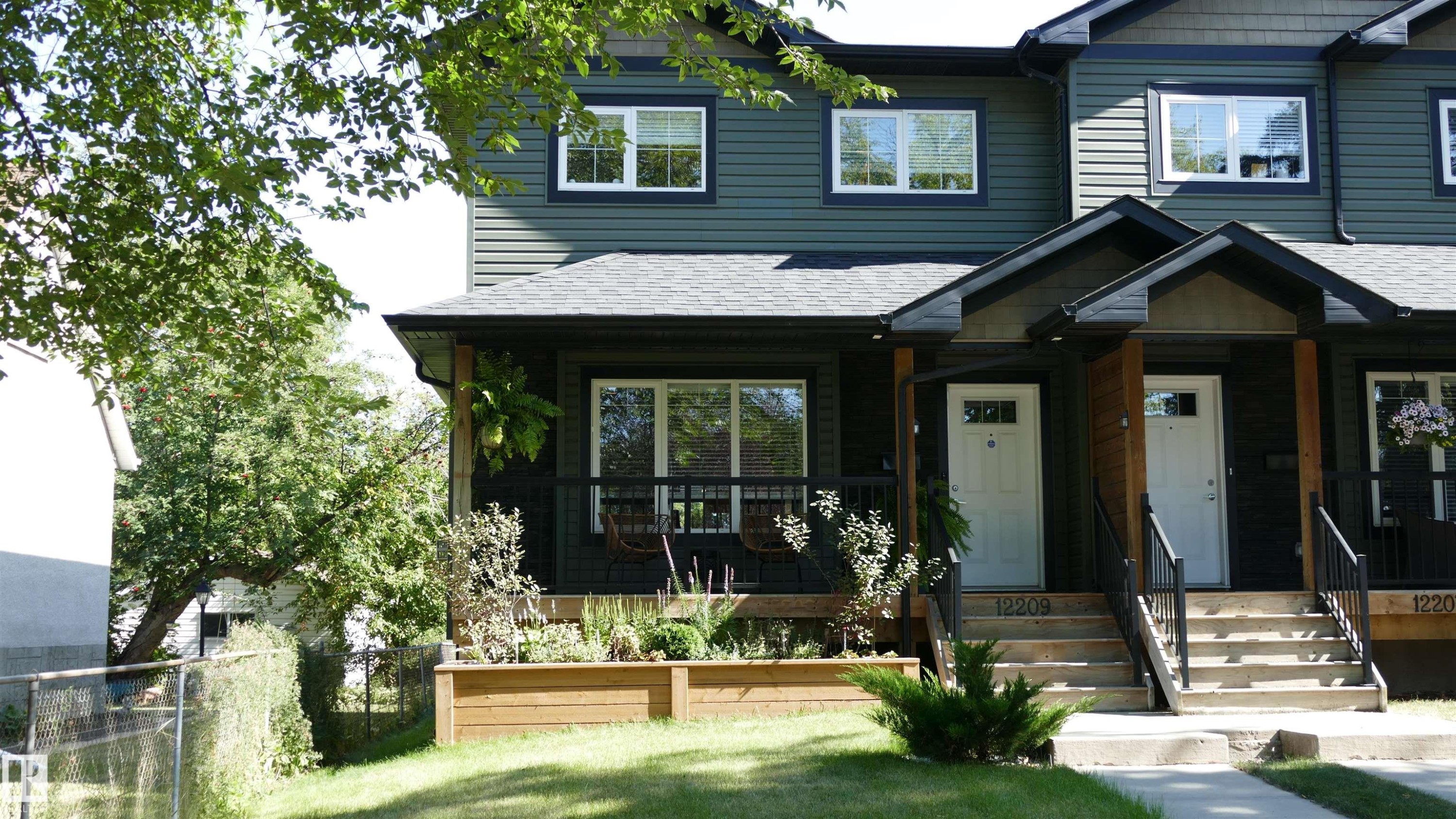 12209 103 Street, Edmonton, AB - Outdoor With Deck Patio Veranda