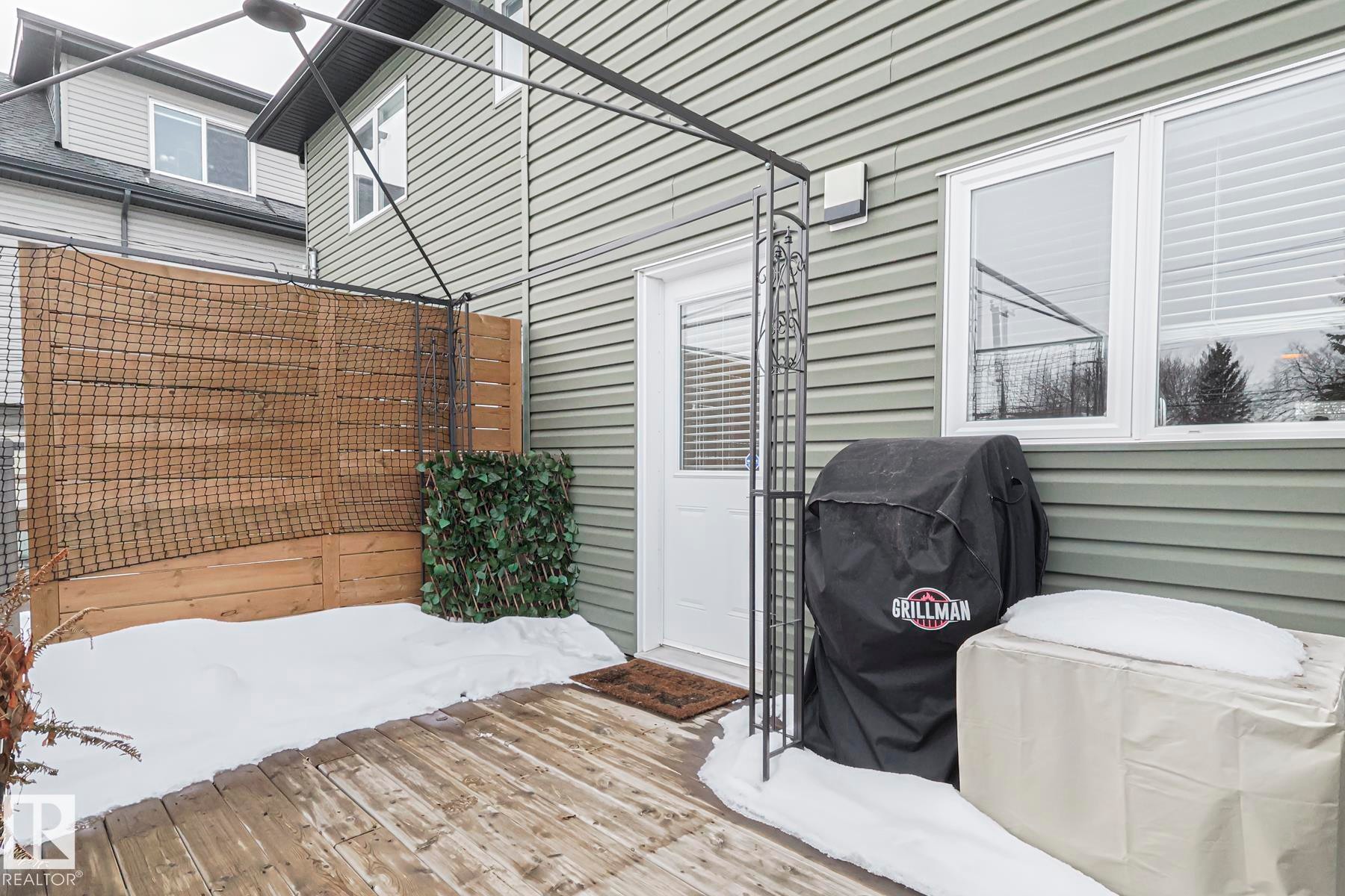 12209 103 Street, Edmonton, AB - Outdoor With Deck Patio Veranda With Exterior