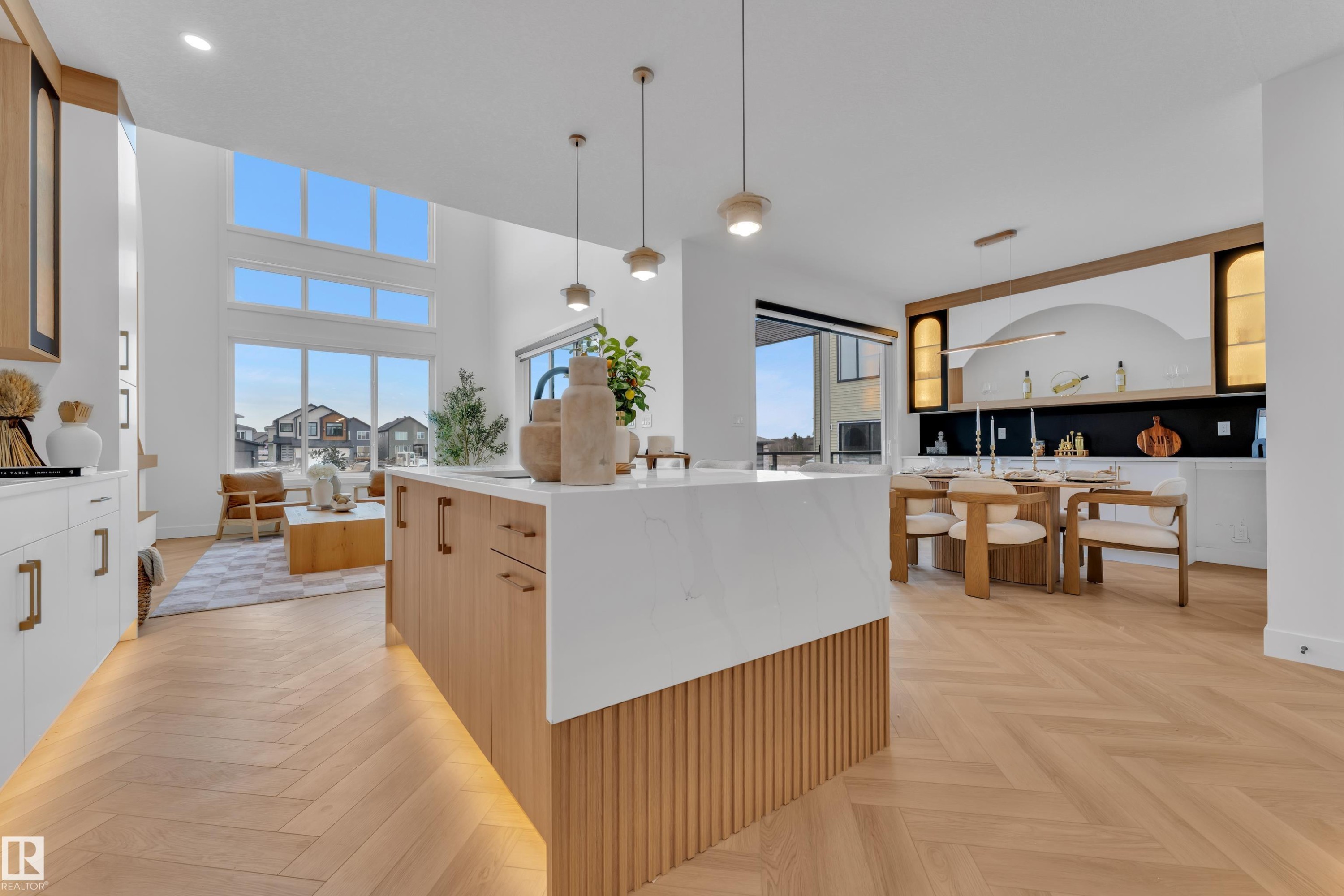 8458 Mayday Link Sw, Edmonton, AB - Indoor Photo Showing Kitchen