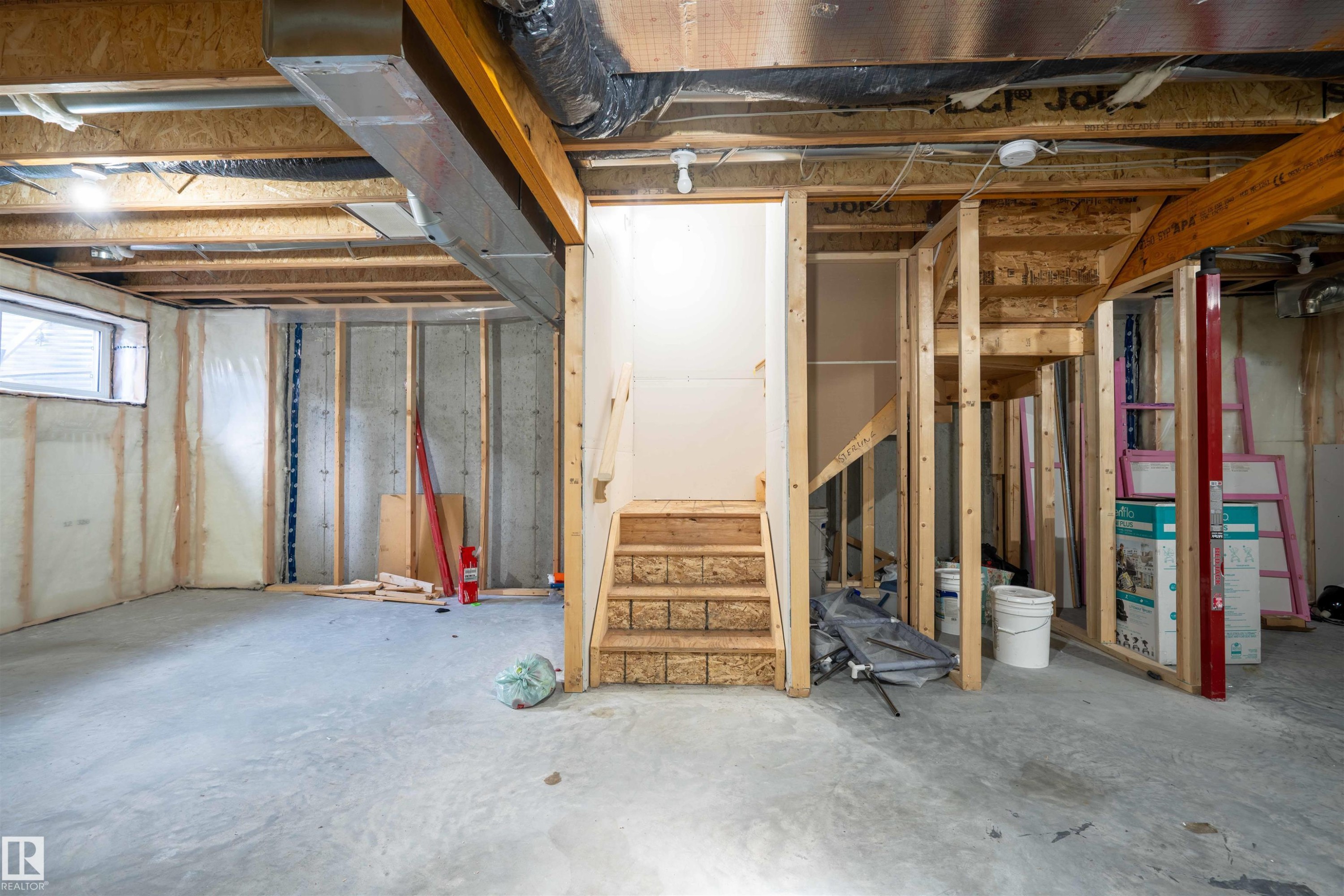 3099 Checknita Way, Edmonton, AB - Indoor Photo Showing Basement