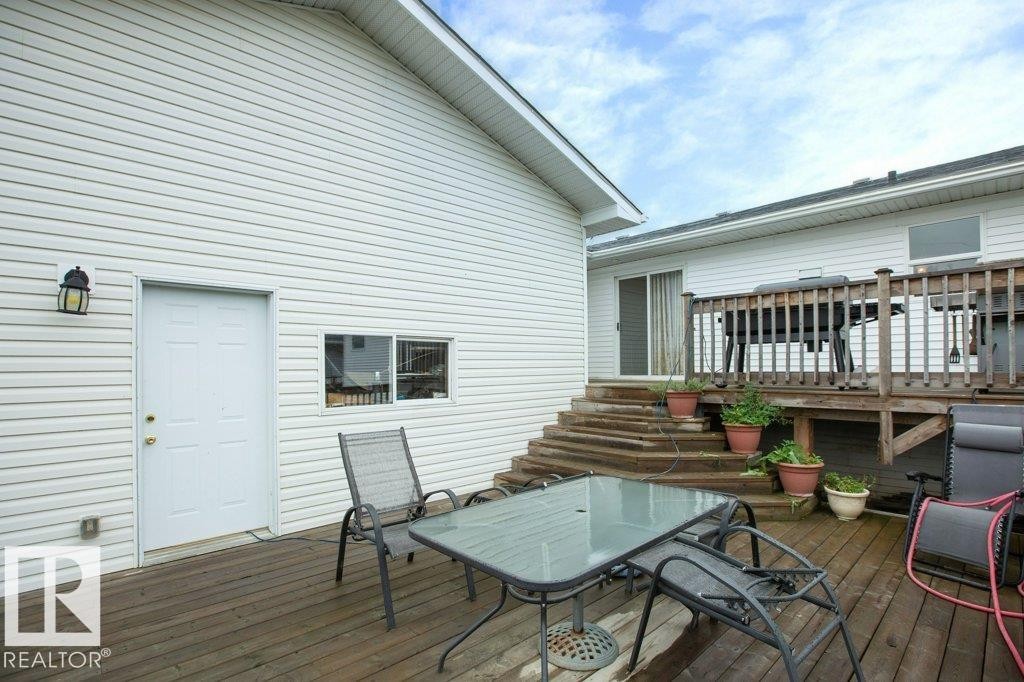 5104 - 49 Avenue, Busby, AB - Outdoor With Deck Patio Veranda With Exterior