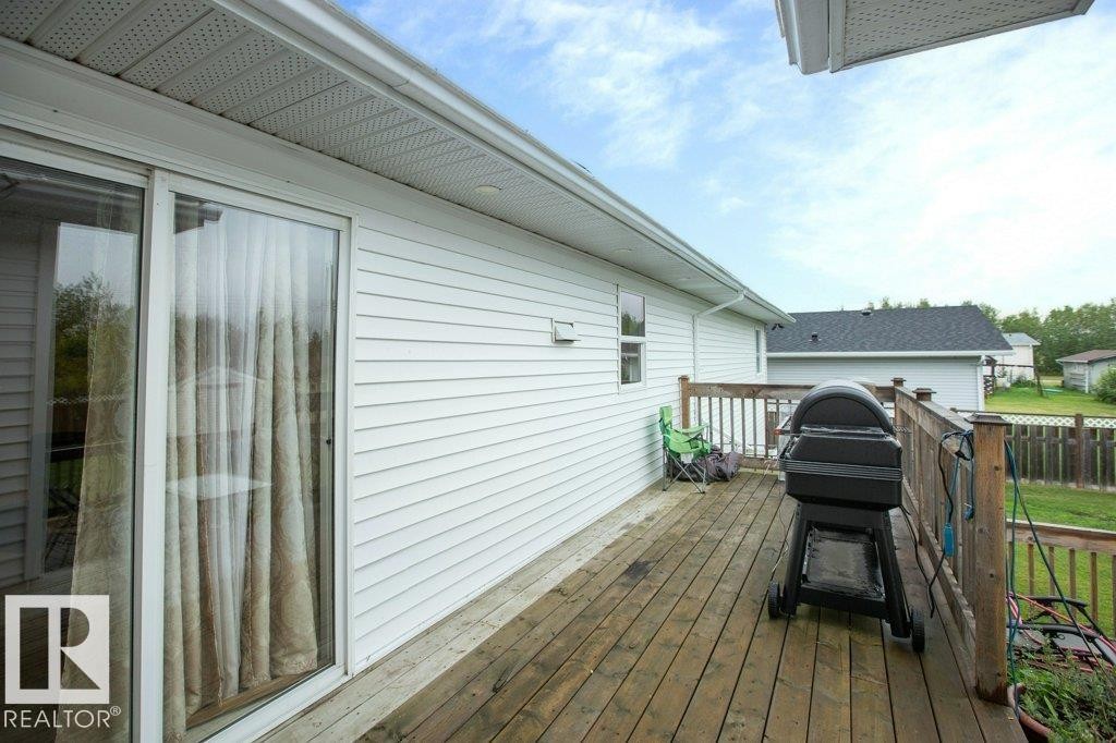 5104 - 49 Avenue, Busby, AB - Outdoor With Deck Patio Veranda With Exterior