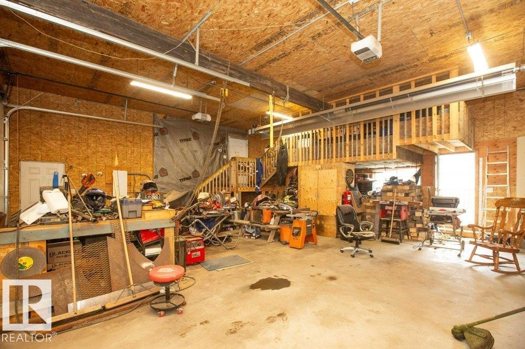 5104 - 49 Avenue, Busby, AB - Indoor Photo Showing Basement