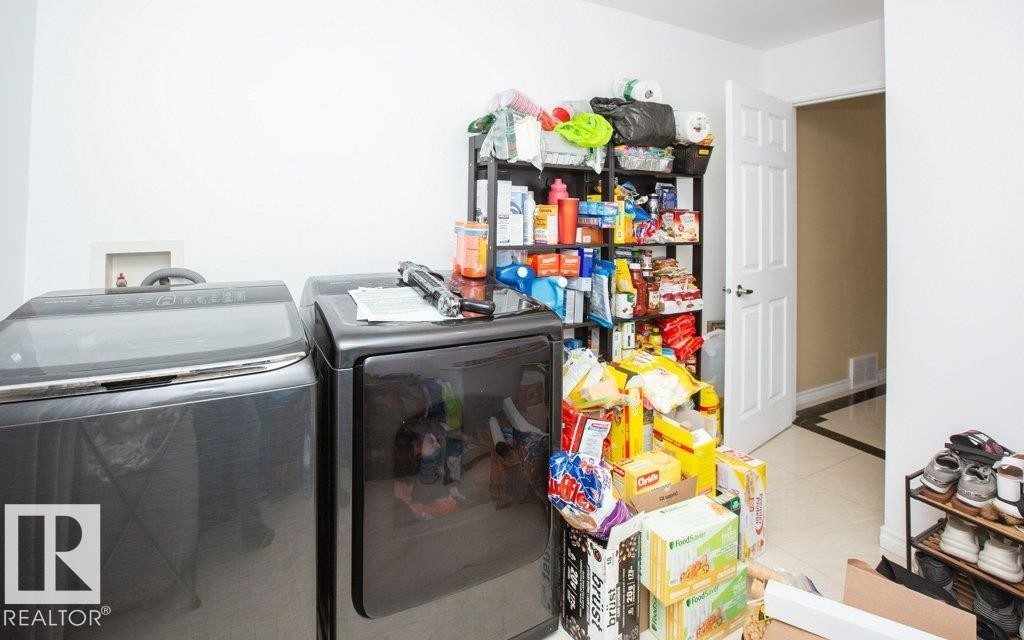 5104 - 49 Avenue, Busby, AB - Indoor Photo Showing Laundry Room