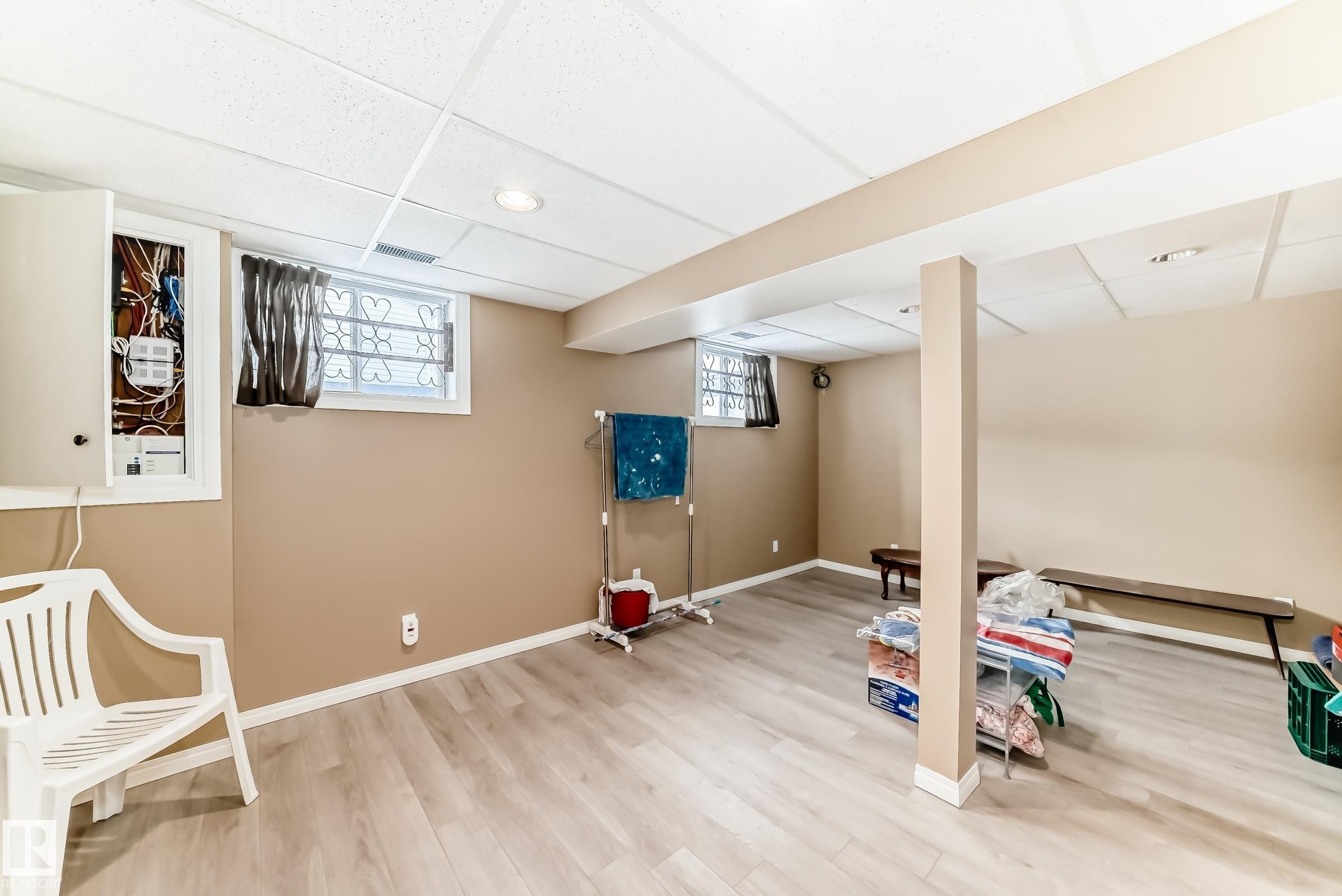 10328 156 Street, Edmonton, AB - Indoor Photo Showing Basement