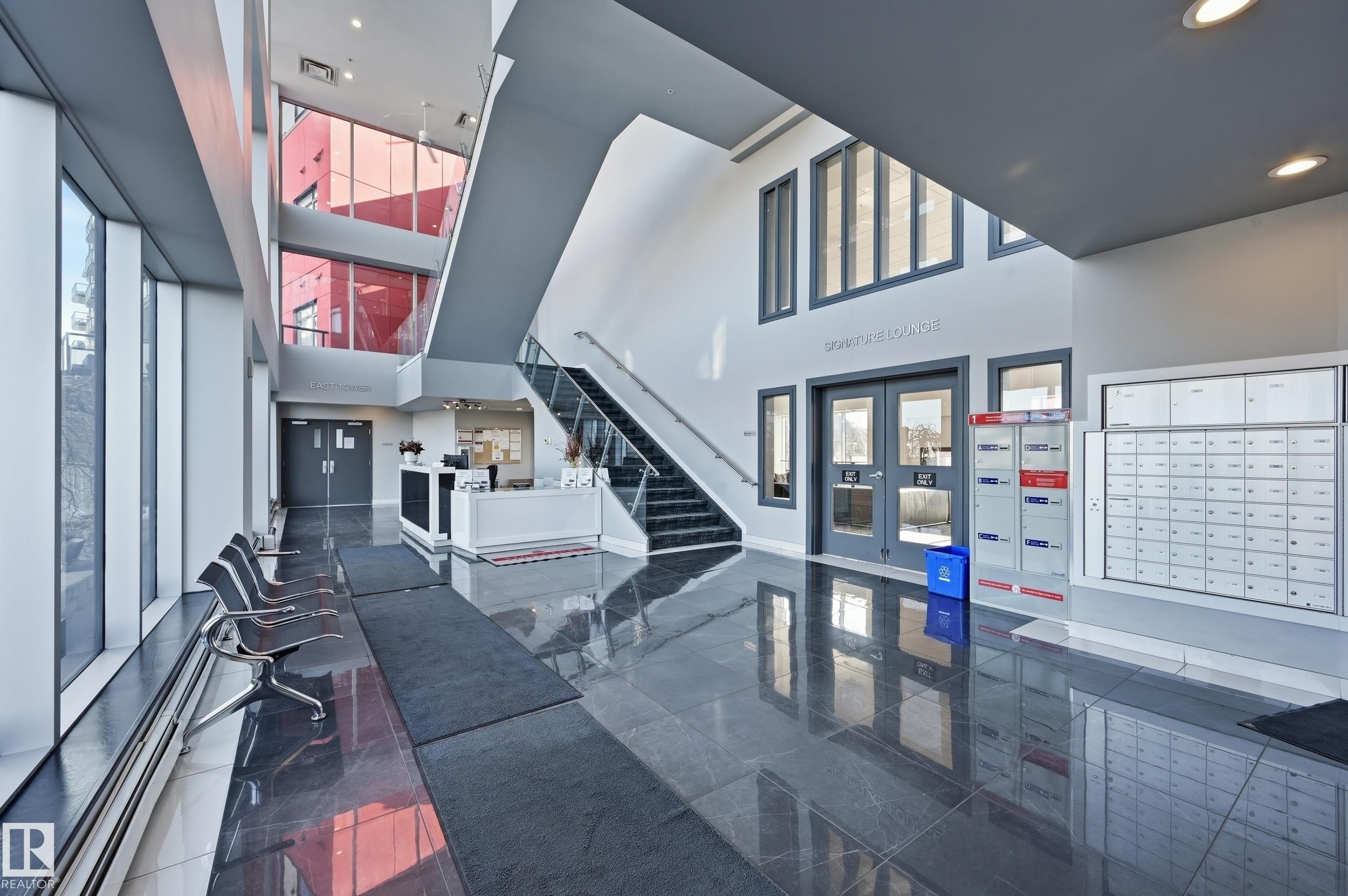 Lobby featuring a high ceiling and recessed lighting - 511 5151 Windermere Boulevard, Edmonton, AB - Indoor Photo Showing Other Room
