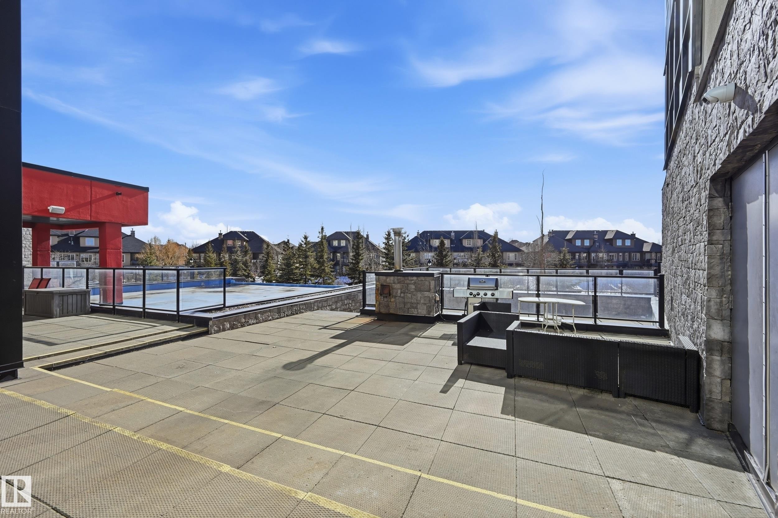 View of patio / terrace with a residential view - 511 5151 Windermere Boulevard, Edmonton, AB - Outdoor