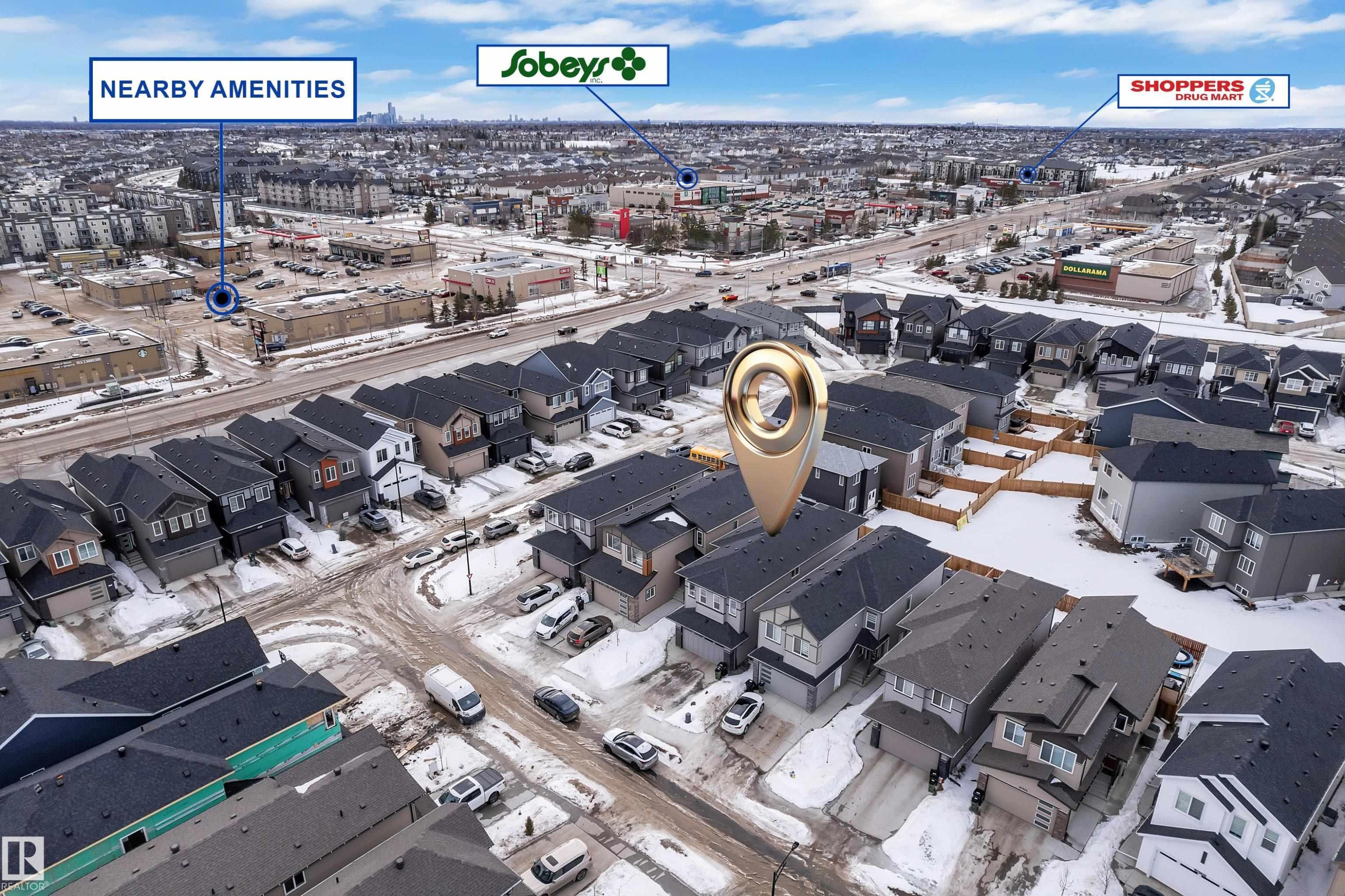 View of property location - 16812 48 Street Nw, Edmonton, AB - Other