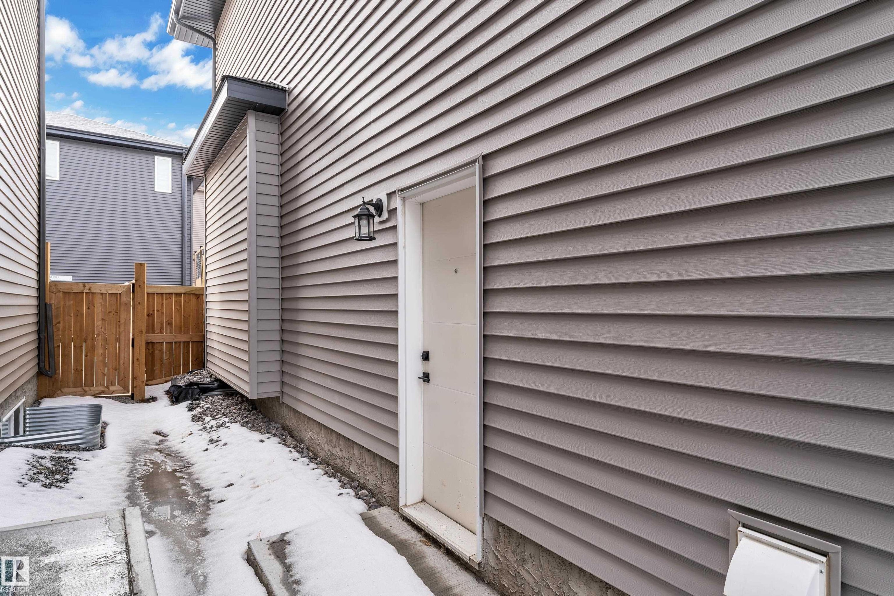 Doorway to property - 16812 48 Street Nw, Edmonton, AB - Outdoor