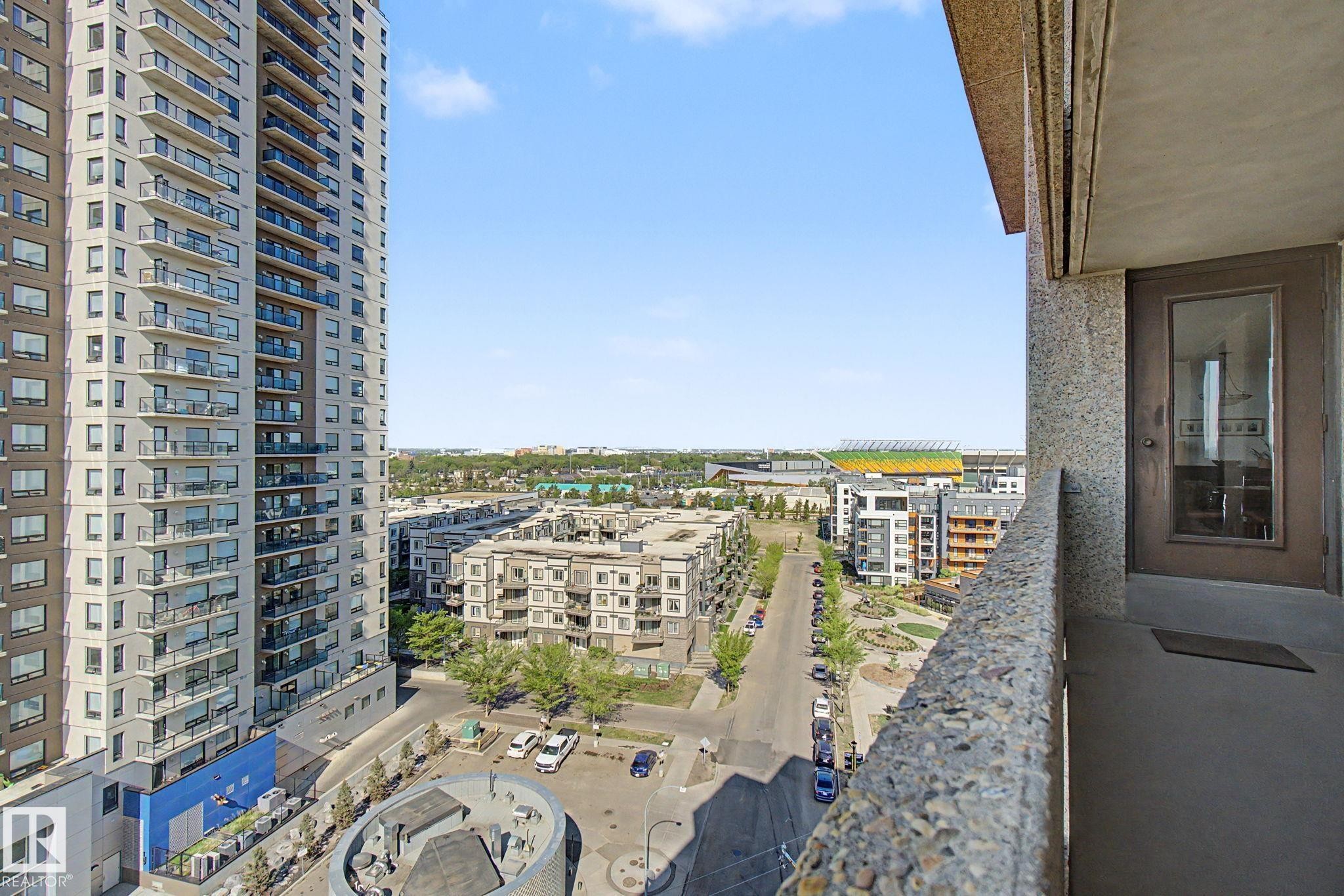 1105 8340 Jasper Avenue, Edmonton, AB - Outdoor With Facade