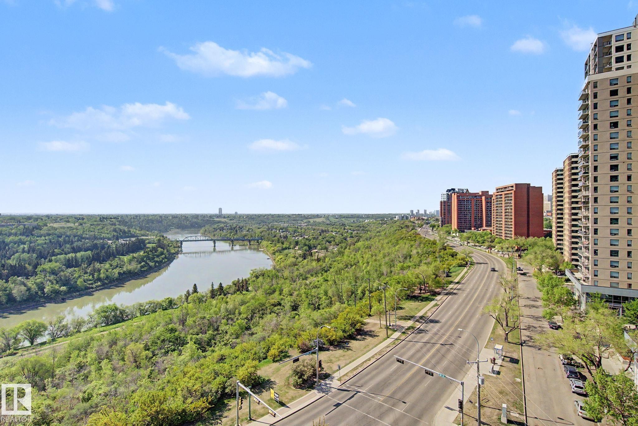 1105 8340 Jasper Avenue, Edmonton, AB - Outdoor With View