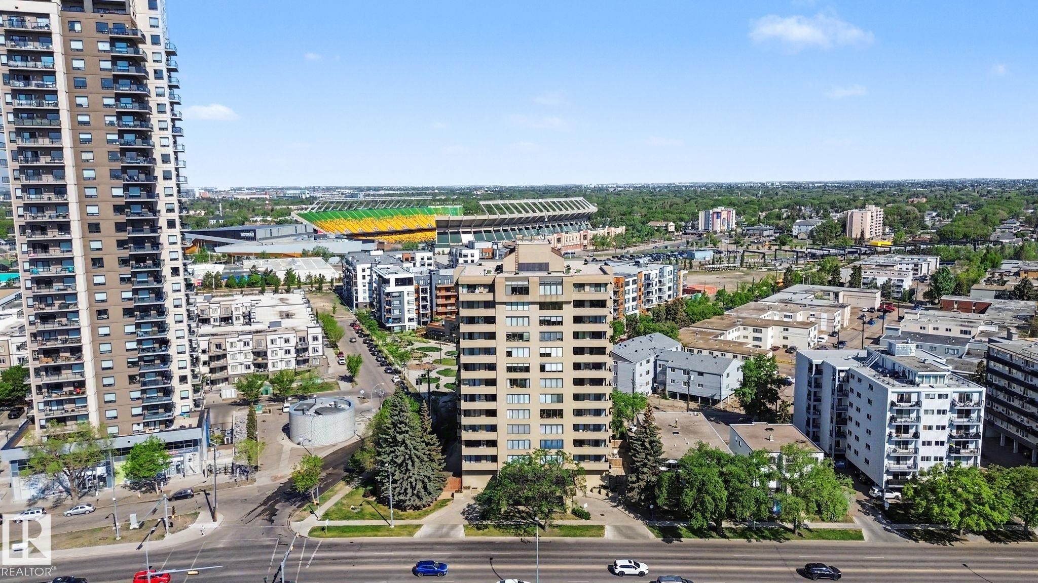 1105 8340 Jasper Avenue, Edmonton, AB - Outdoor With View