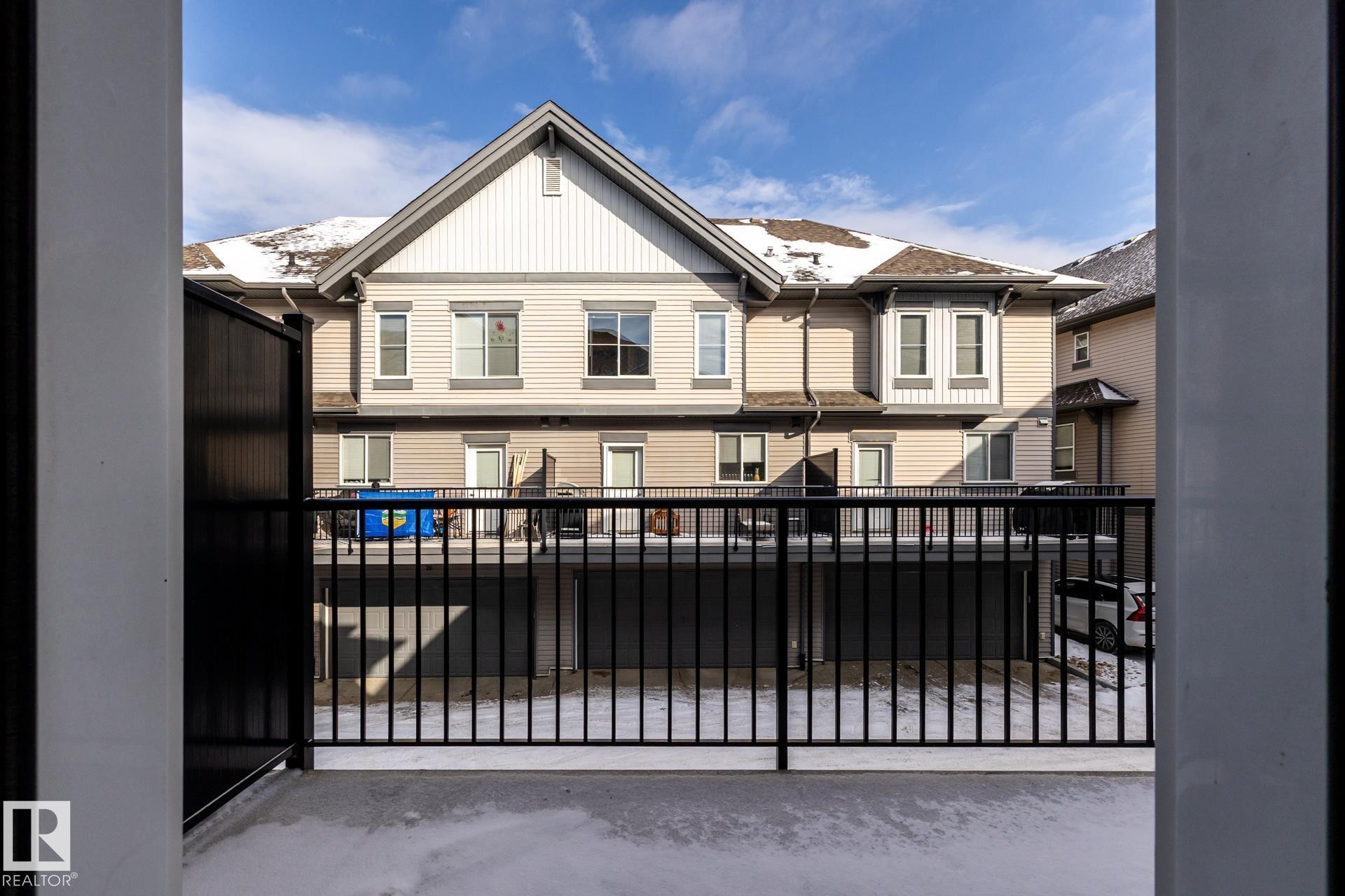 Gate with a balcony - 21 655 Watt Boulevard, Edmonton, AB - Outdoor