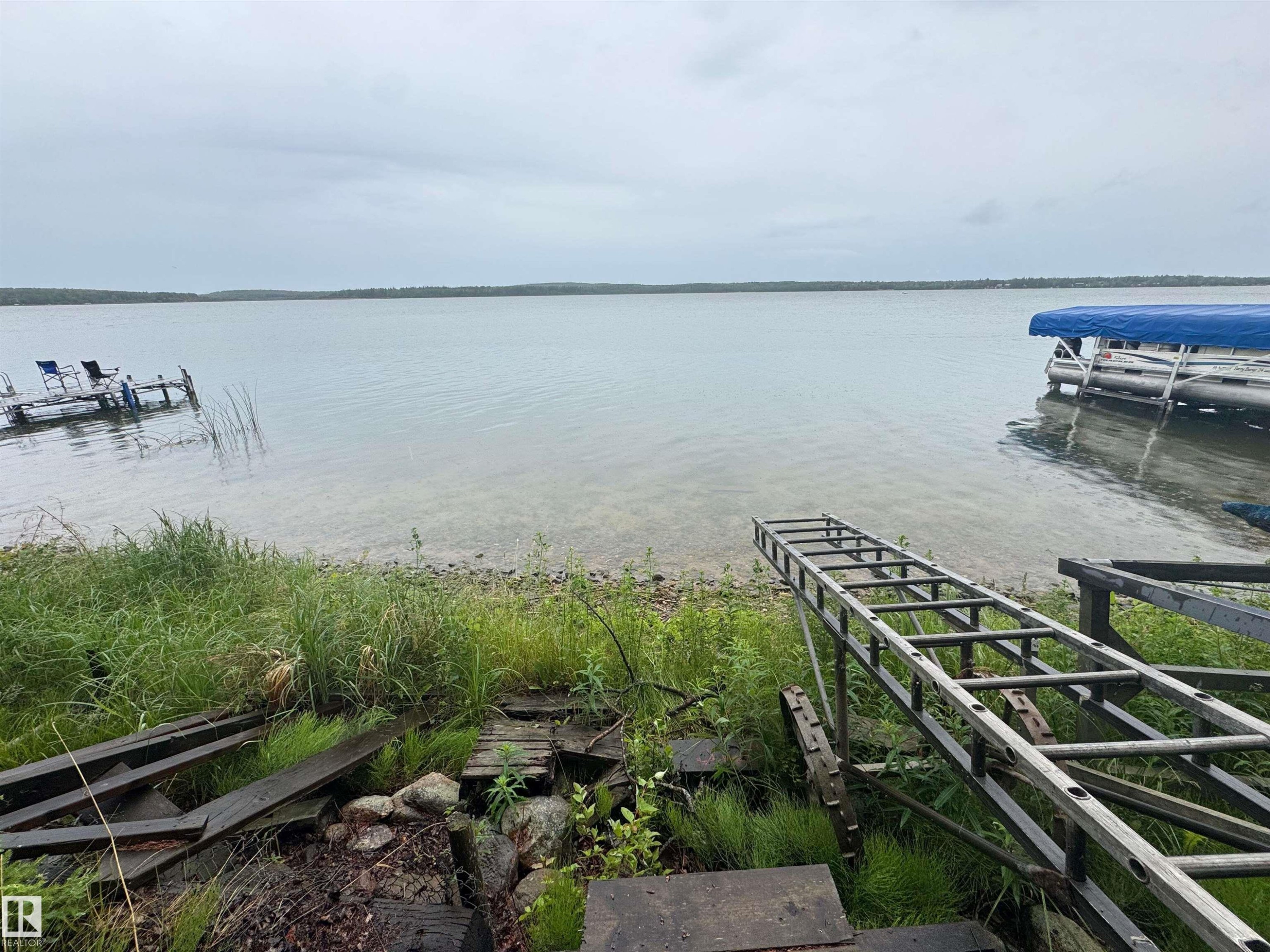 128 Canary Drive, Rural Athabasca County, AB - Outdoor With Body Of Water With View