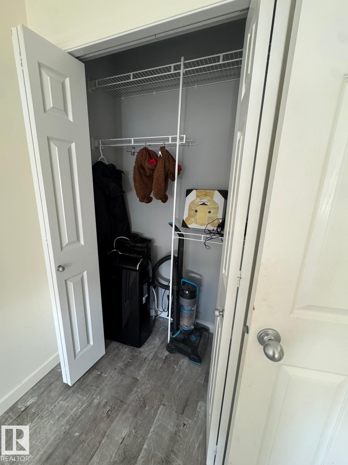 View of closet - 17703 65 Street, Edmonton, AB - Indoor Photo Showing Other Room