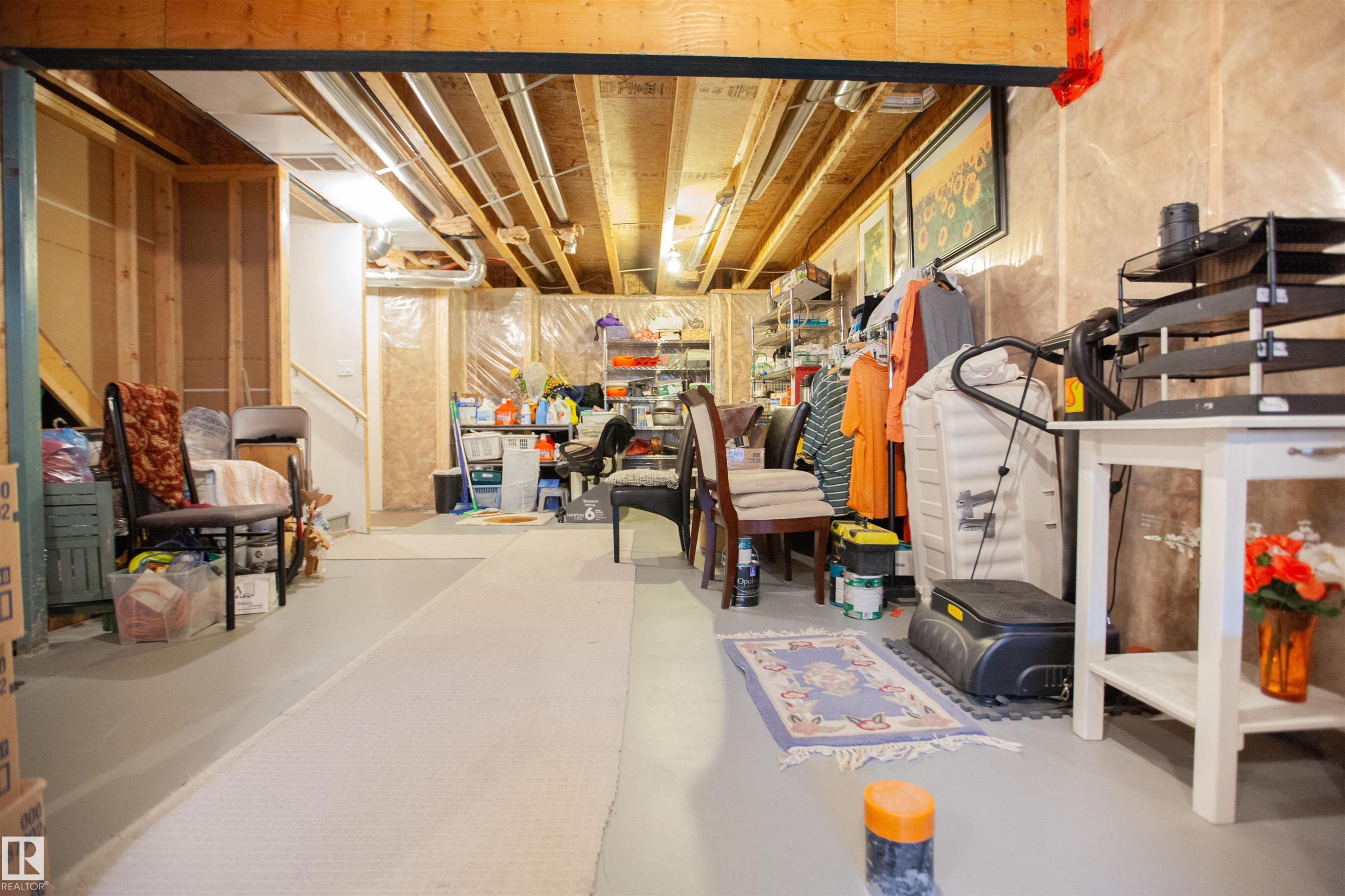 2902 Maple Way, Edmonton, AB - Indoor Photo Showing Basement
