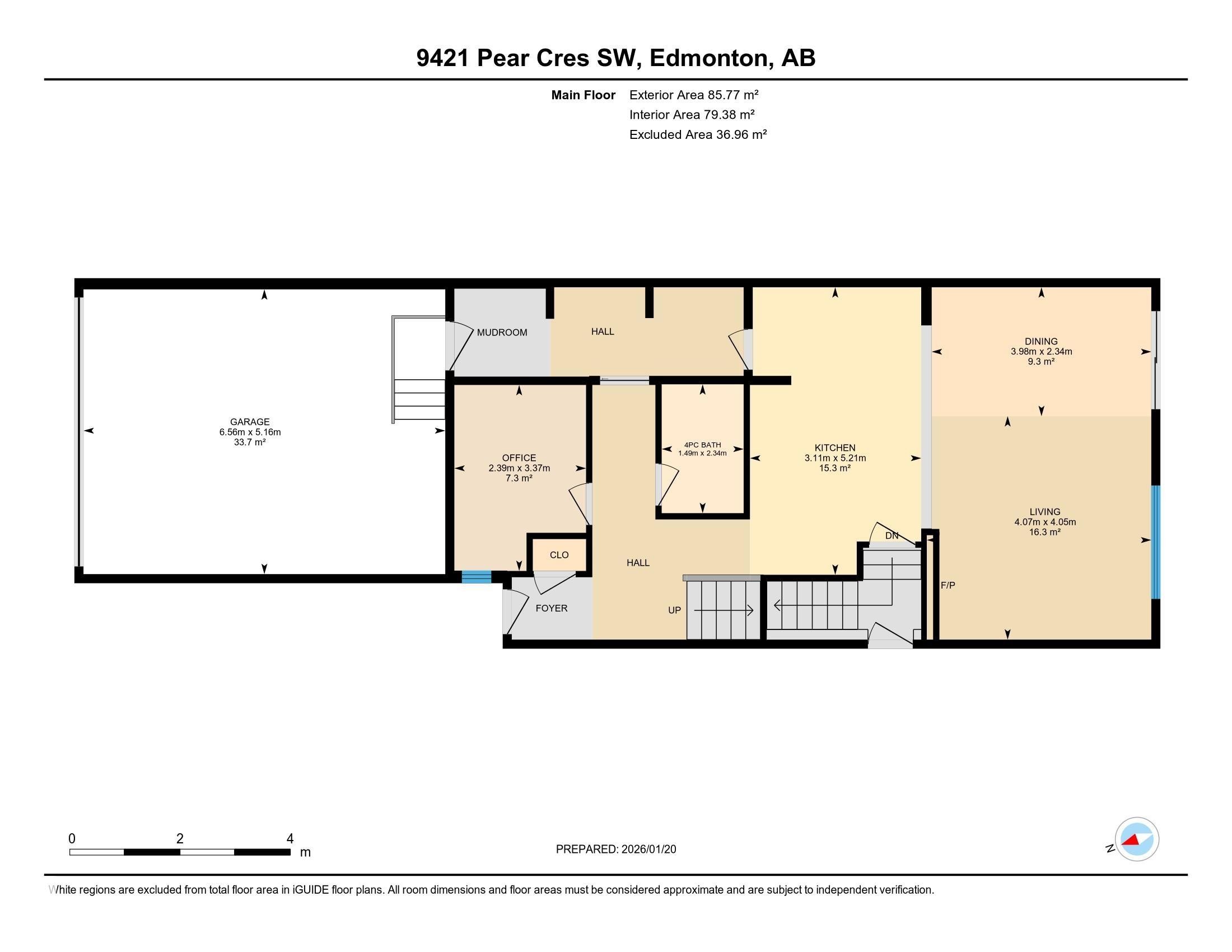 View of floor plan / room layout - 9421 Pear Crescent, Edmonton, AB - Other