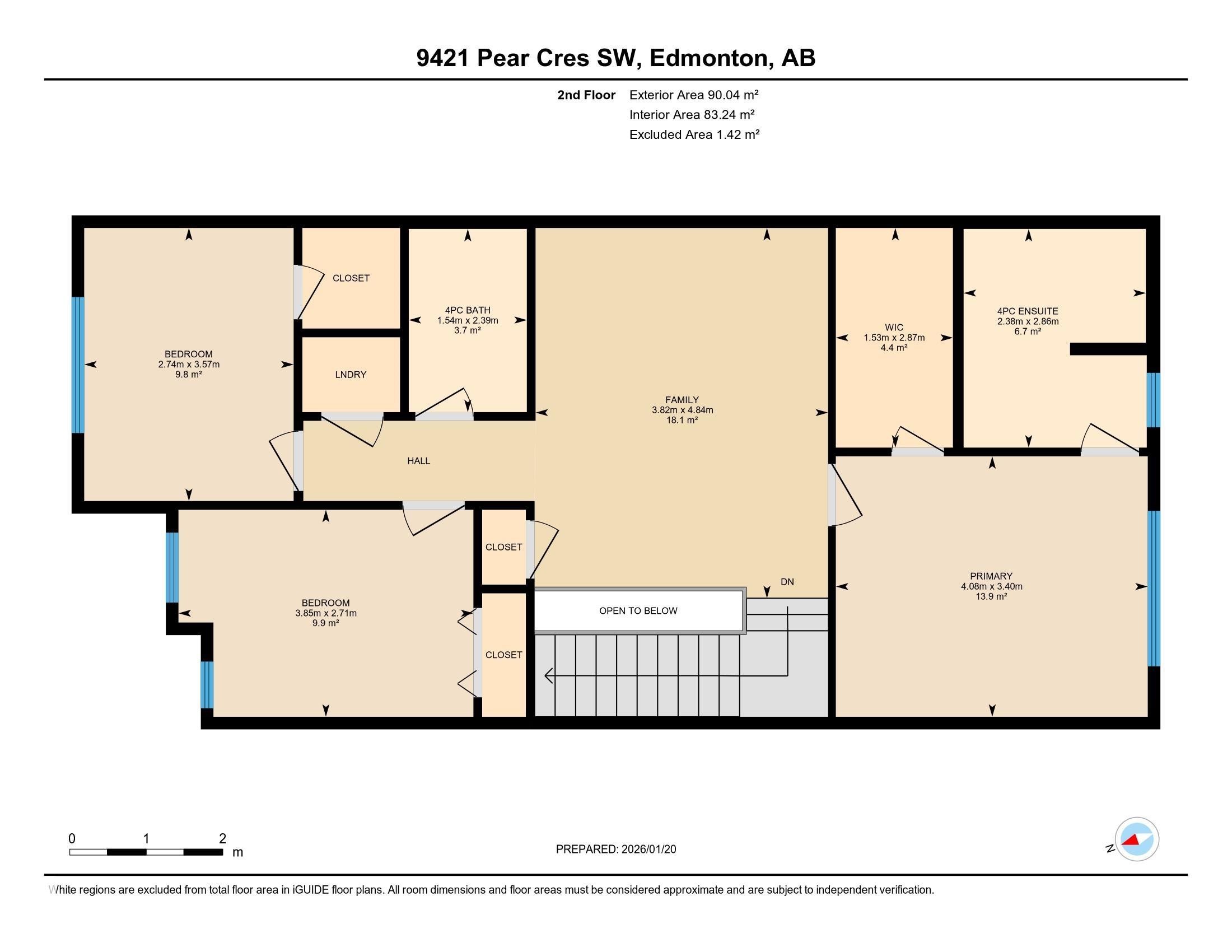 View of home floor plan - 9421 Pear Crescent, Edmonton, AB - Other