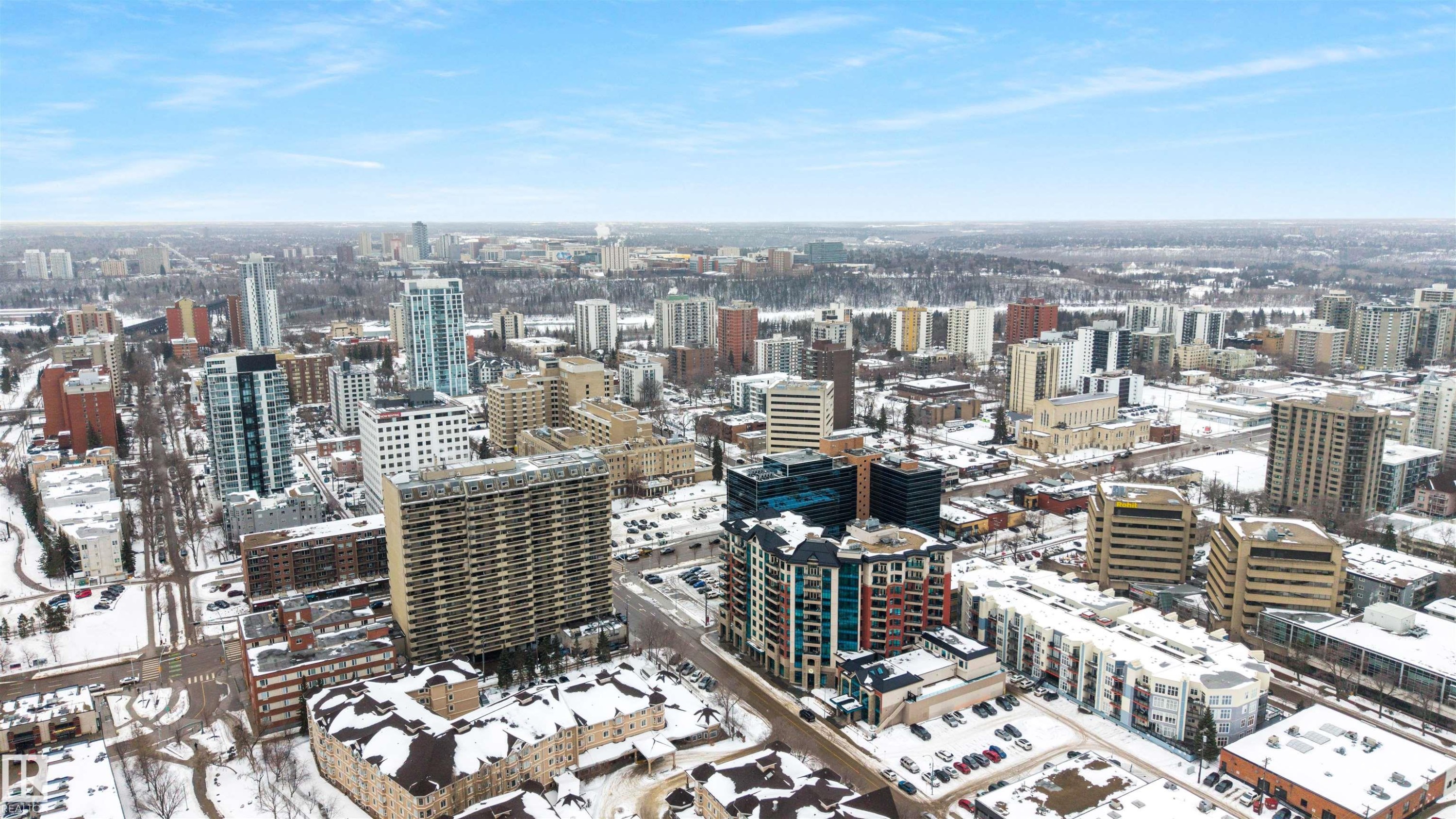 906 10142 111 Street, Edmonton, AB - Outdoor With View