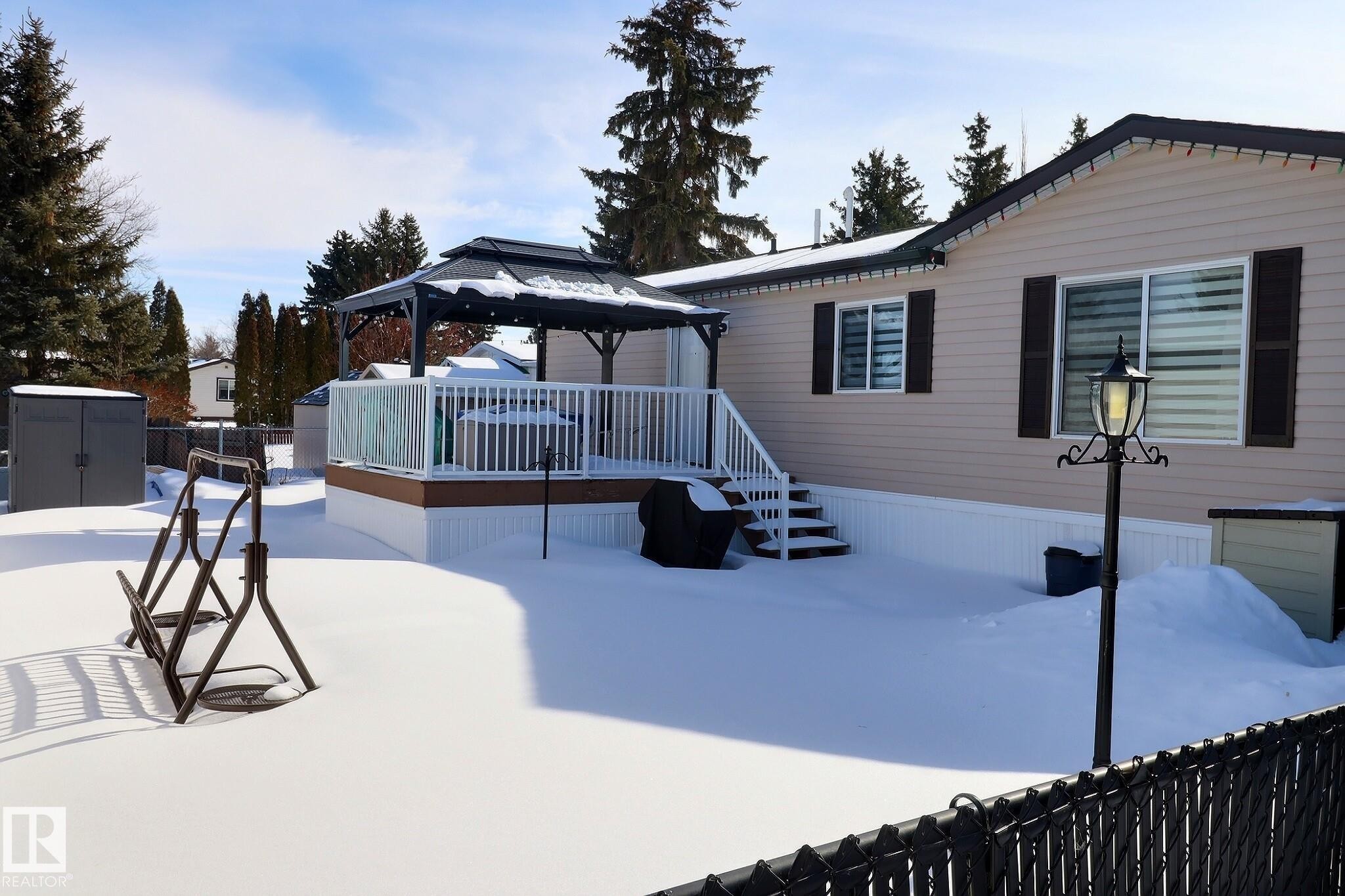 307 Evergreen Park, Edmonton, AB - Outdoor With Deck Patio Veranda