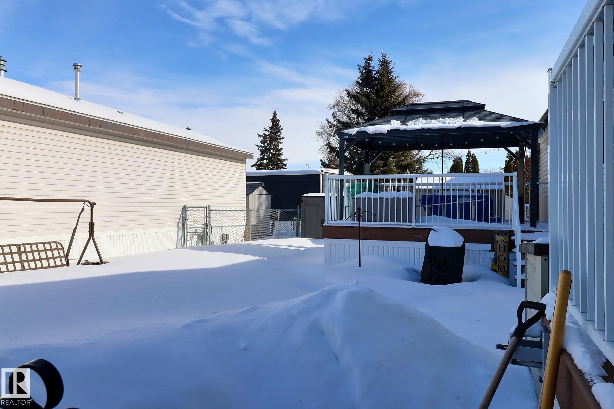 307 Evergreen Park, Edmonton, AB - Outdoor With Deck Patio Veranda