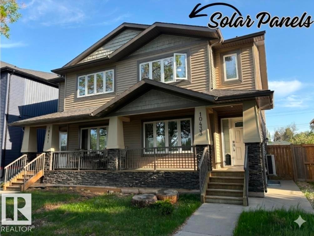 10433 70 Avenue, Edmonton, AB - Outdoor With Deck Patio Veranda With Facade