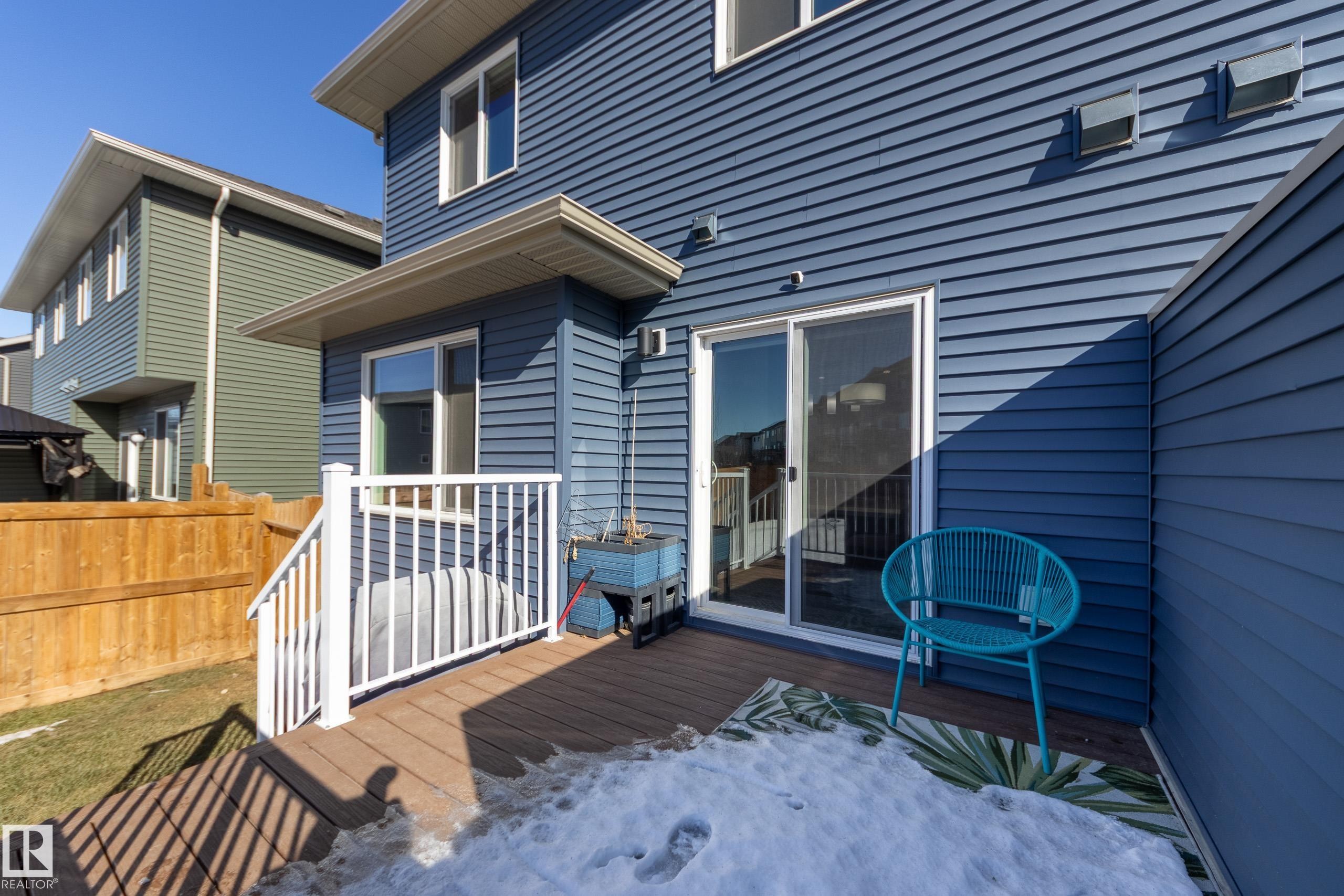 5112 Lark Crescent, Edmonton, AB - Outdoor With Deck Patio Veranda With Exterior