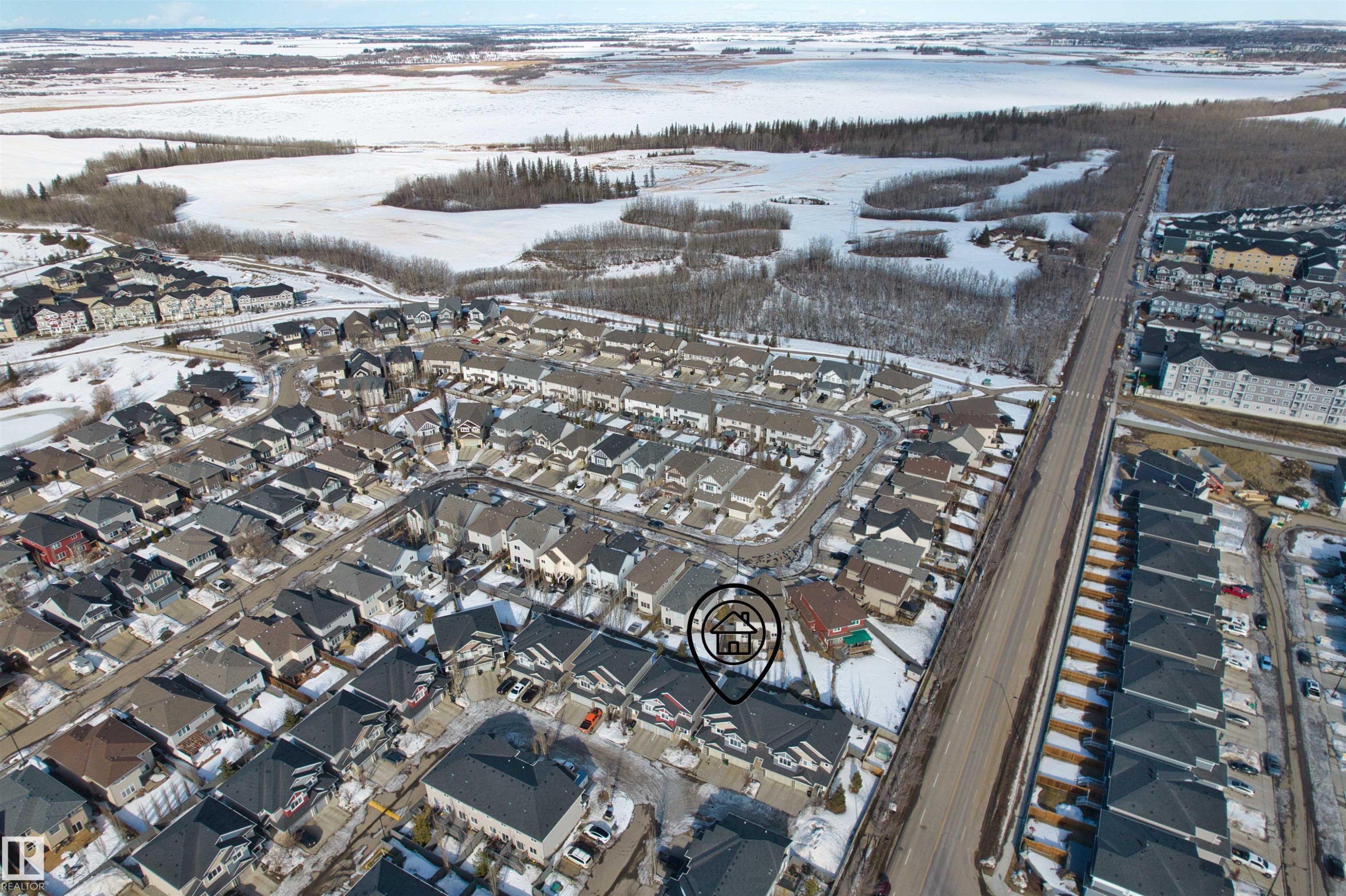 23 2004 Trumpeter Way, Edmonton, AB - Outdoor With View