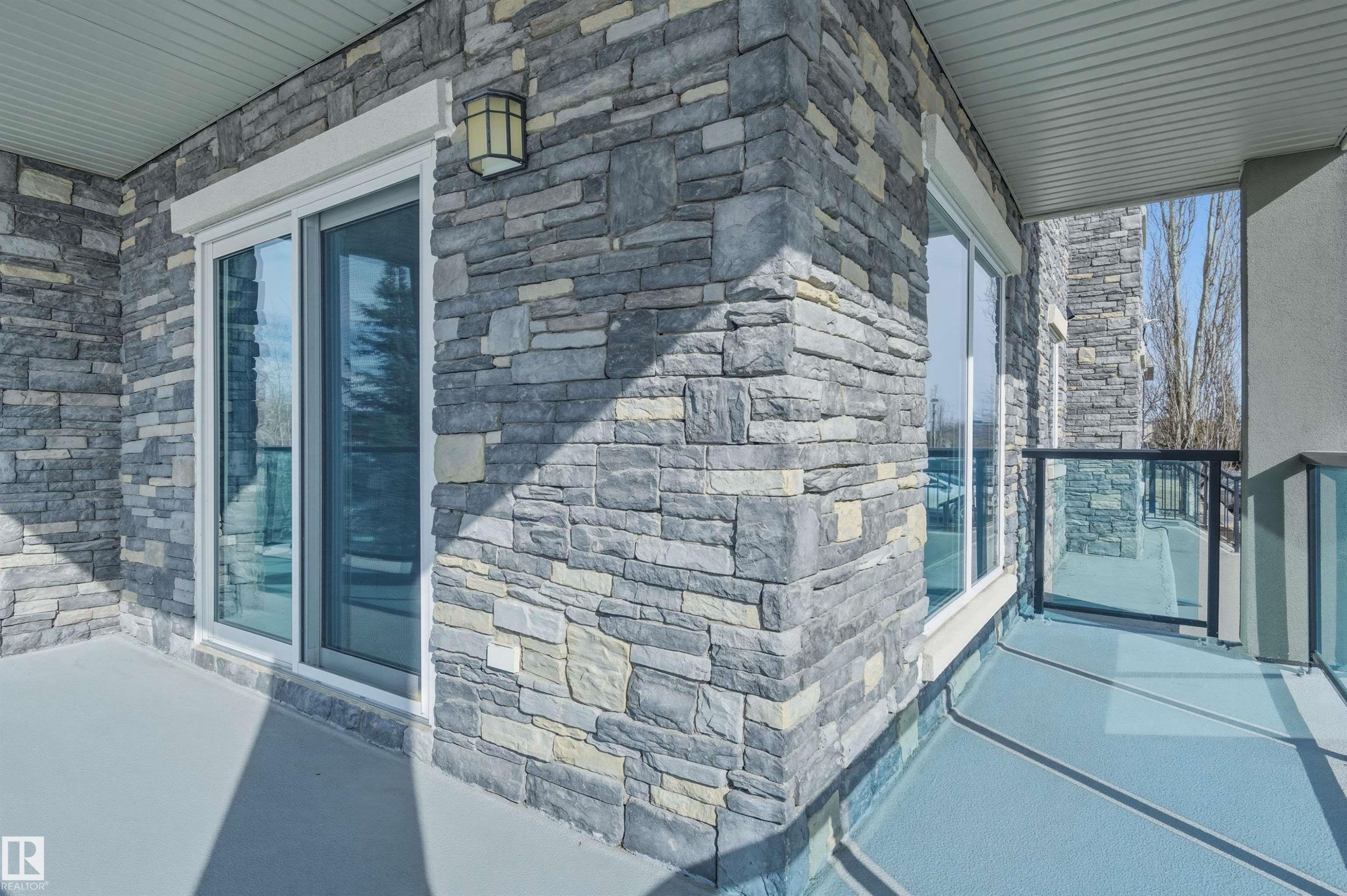 View of balcony - 106 1238 Windermere Way, Edmonton, AB - Outdoor With Balcony