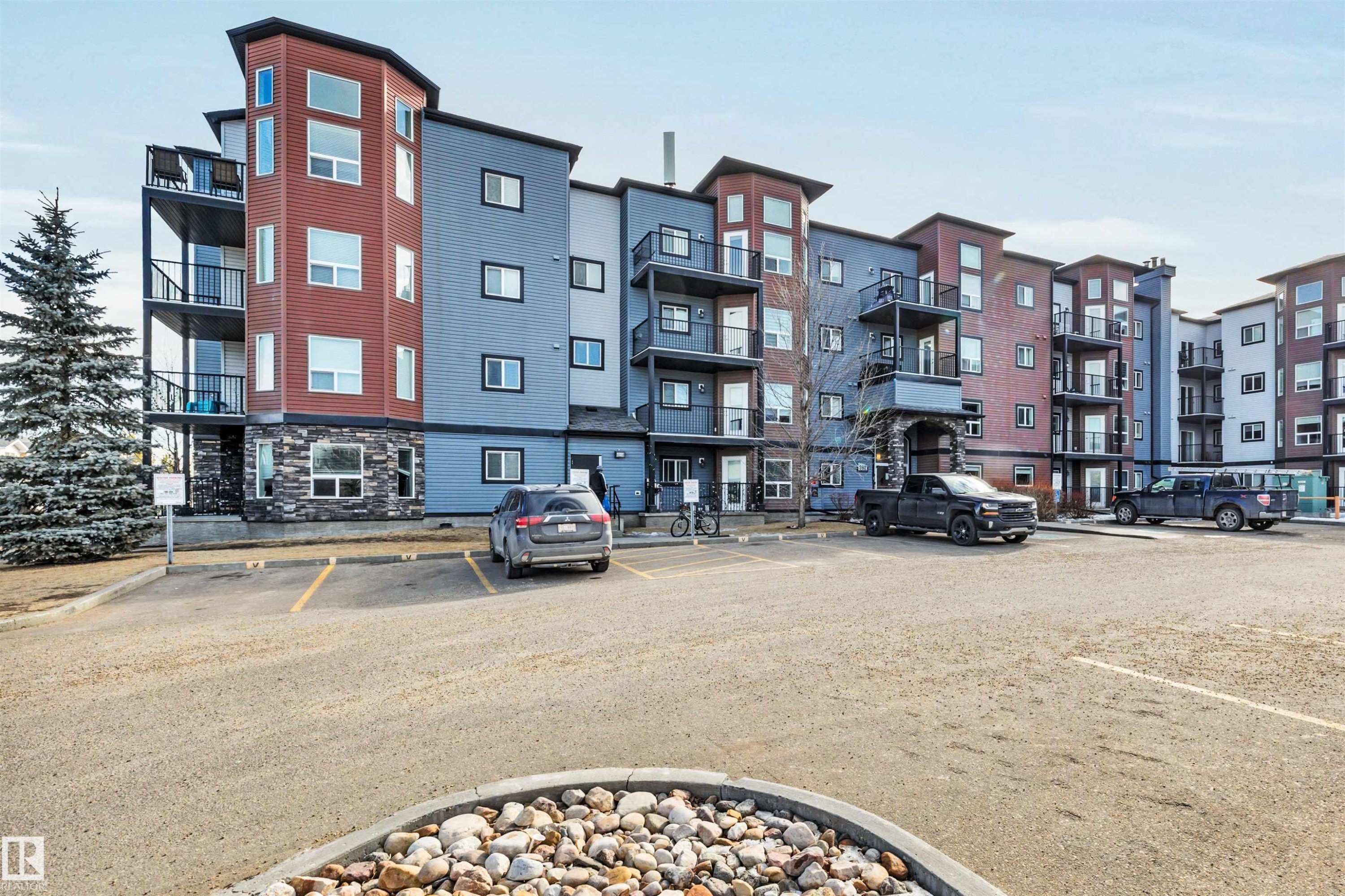 215 392 Silver Berry Road, Edmonton, AB - Outdoor With Balcony With Facade