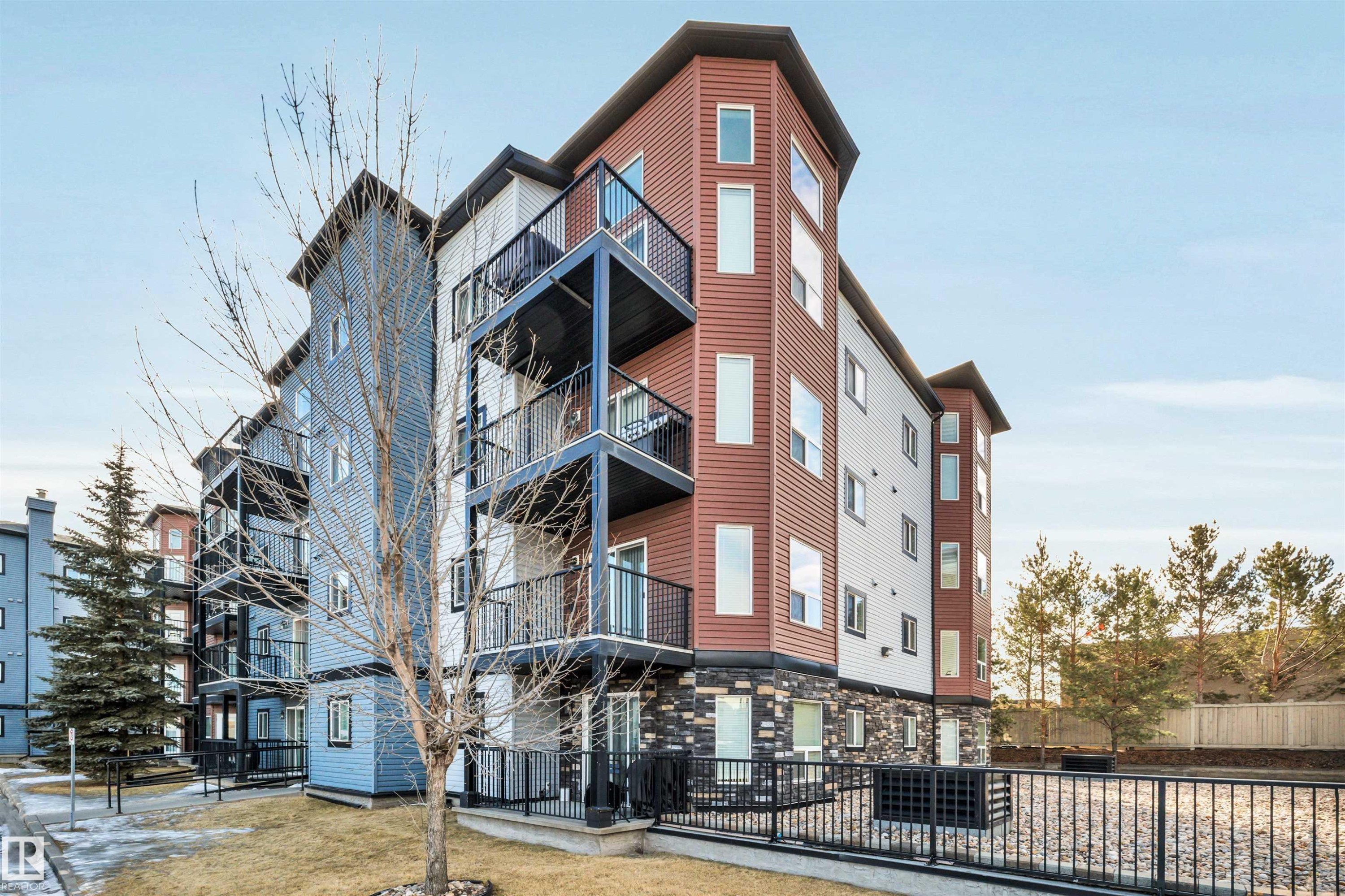 215 392 Silver Berry Road, Edmonton, AB - Outdoor With Balcony With Facade