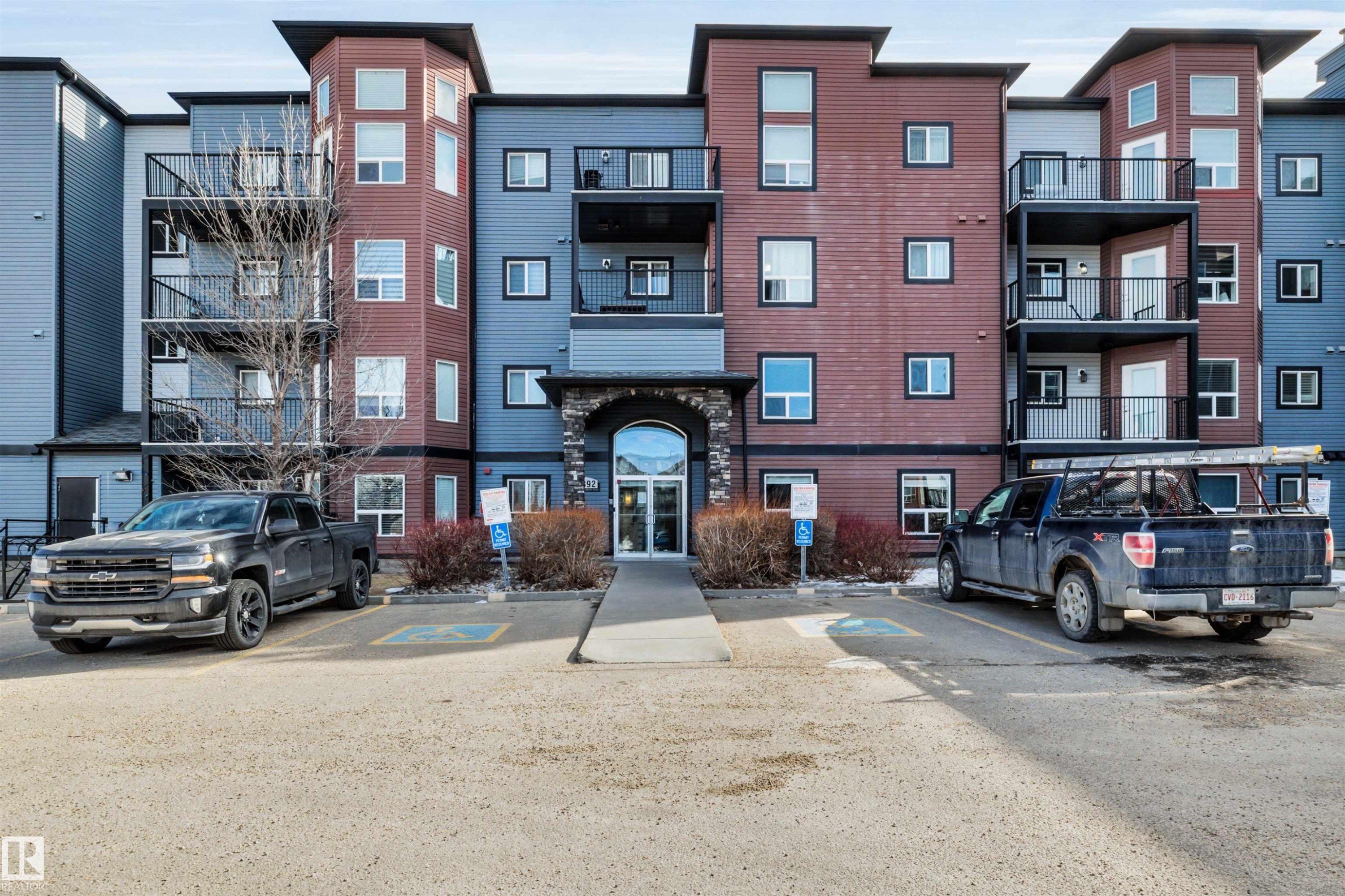 215 392 Silver Berry Road, Edmonton, AB - Outdoor With Balcony With Facade