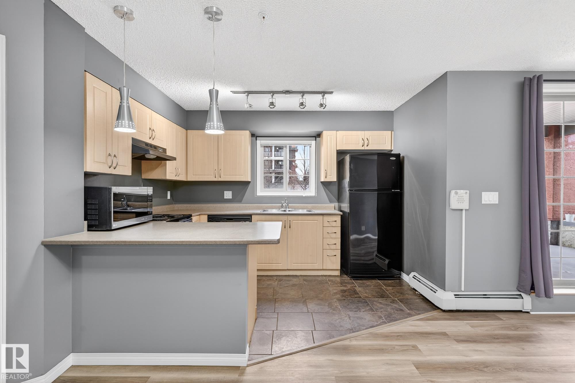 102 11445 Ellerslie Road Sw, Edmonton, AB - Indoor Photo Showing Kitchen