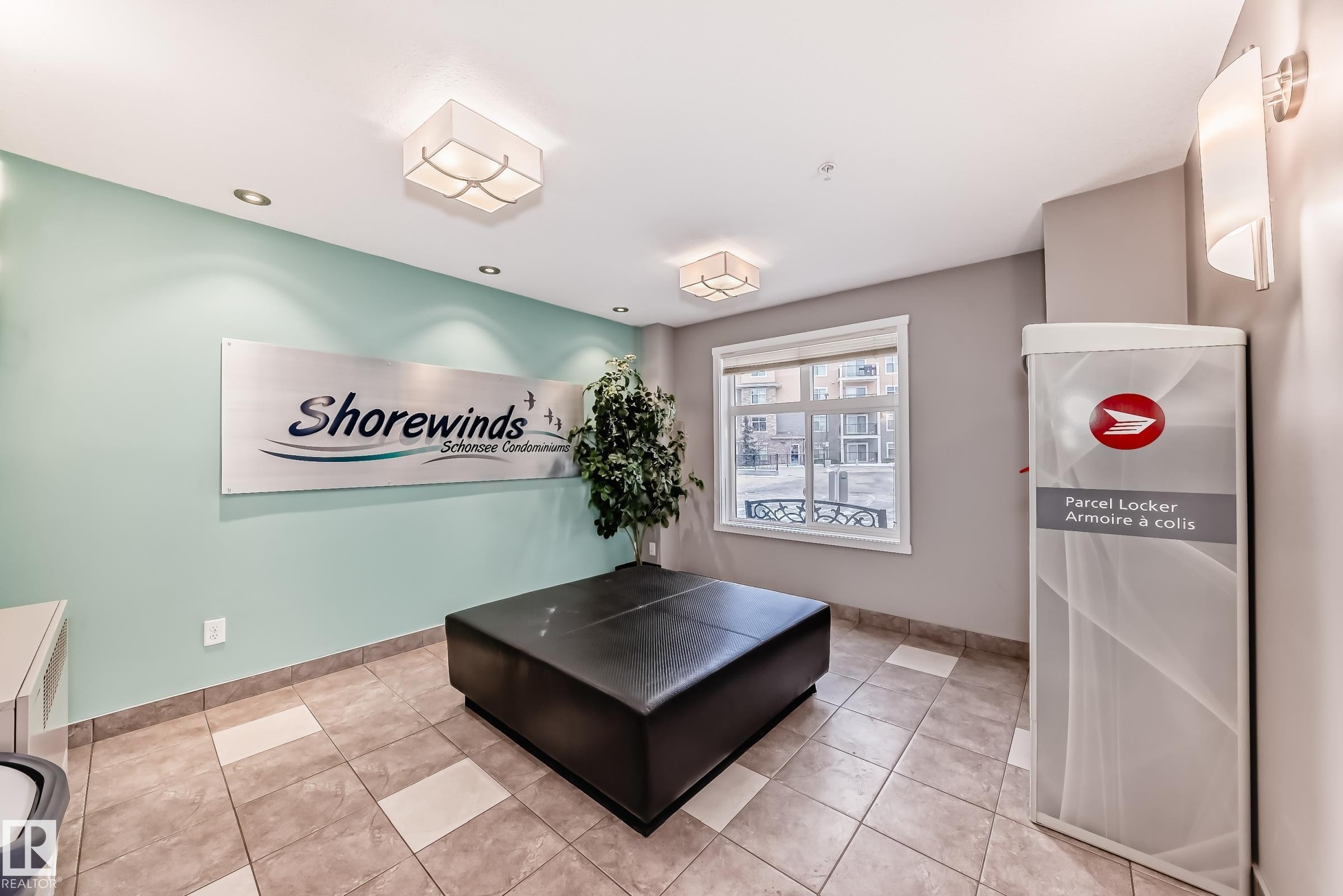 View of community lobby - 229 6076 Schonsee Way, Edmonton, AB - Indoor Photo Showing Other Room