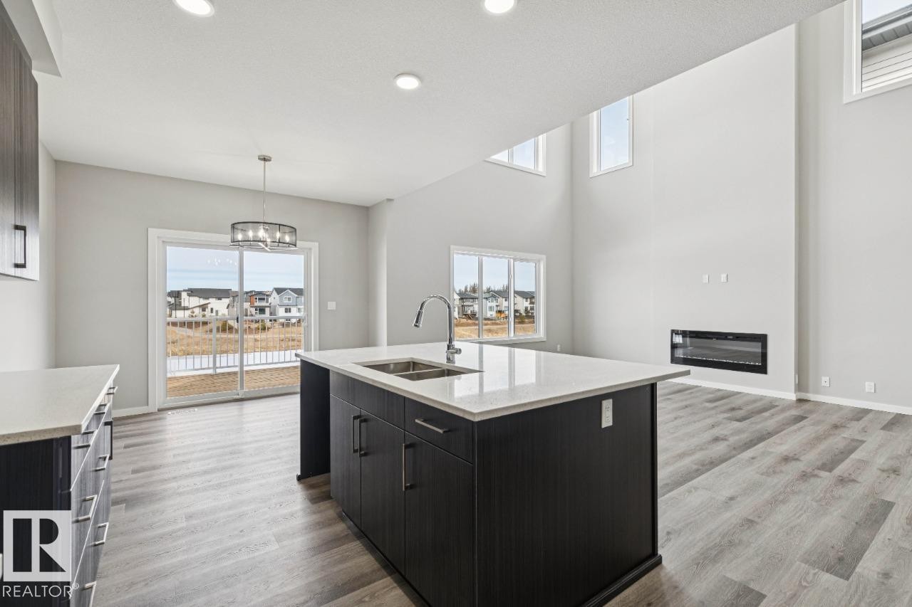 2334 Egret Way, Edmonton, AB - Indoor Photo Showing Kitchen With Double Sink
