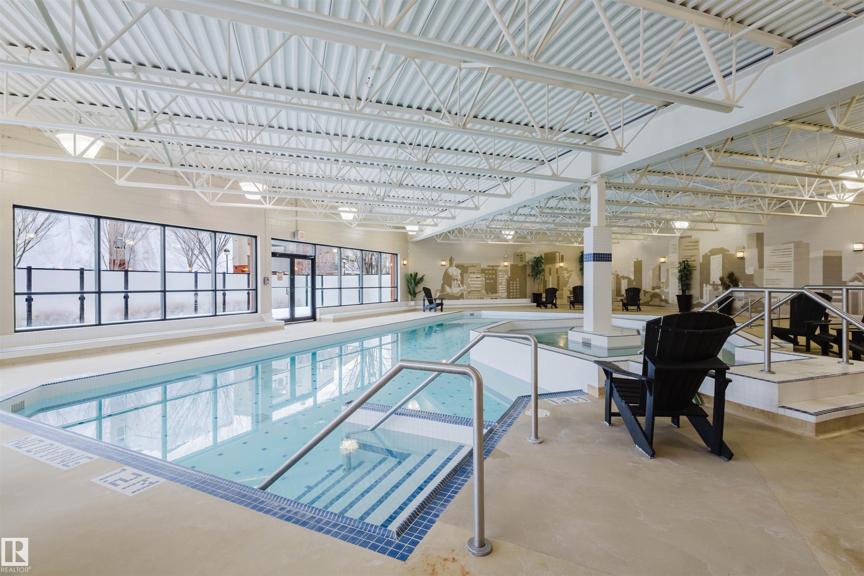 209 7909 71 Street, Edmonton, AB - Indoor Photo Showing Other Room With In Ground Pool