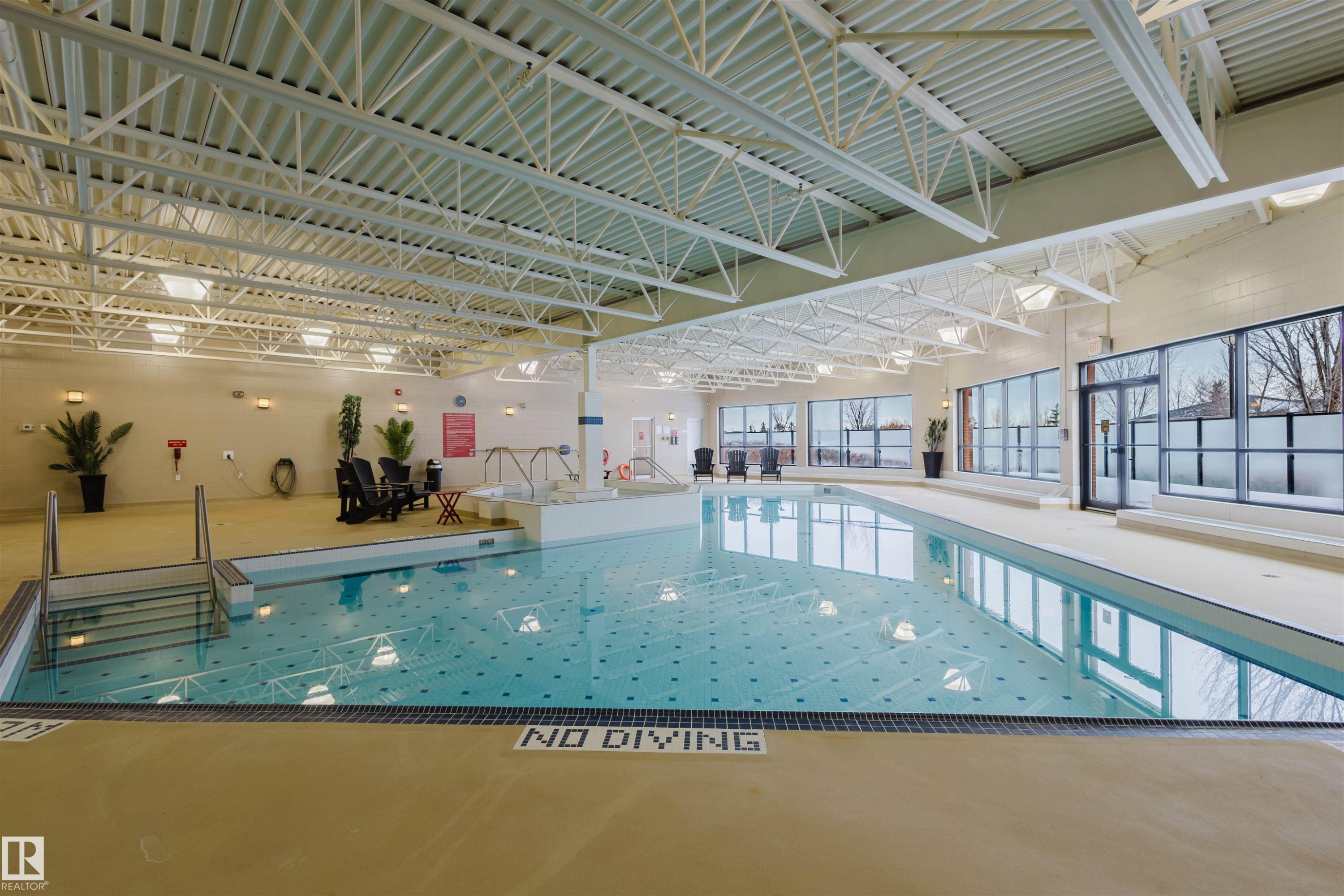 209 7909 71 Street, Edmonton, AB - Indoor Photo Showing Other Room With In Ground Pool