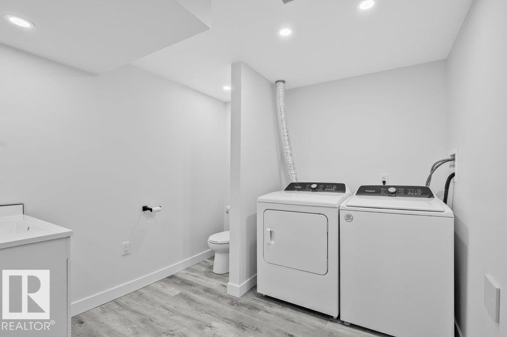 72 Habitat Crescent, Edmonton, AB - Indoor Photo Showing Laundry Room