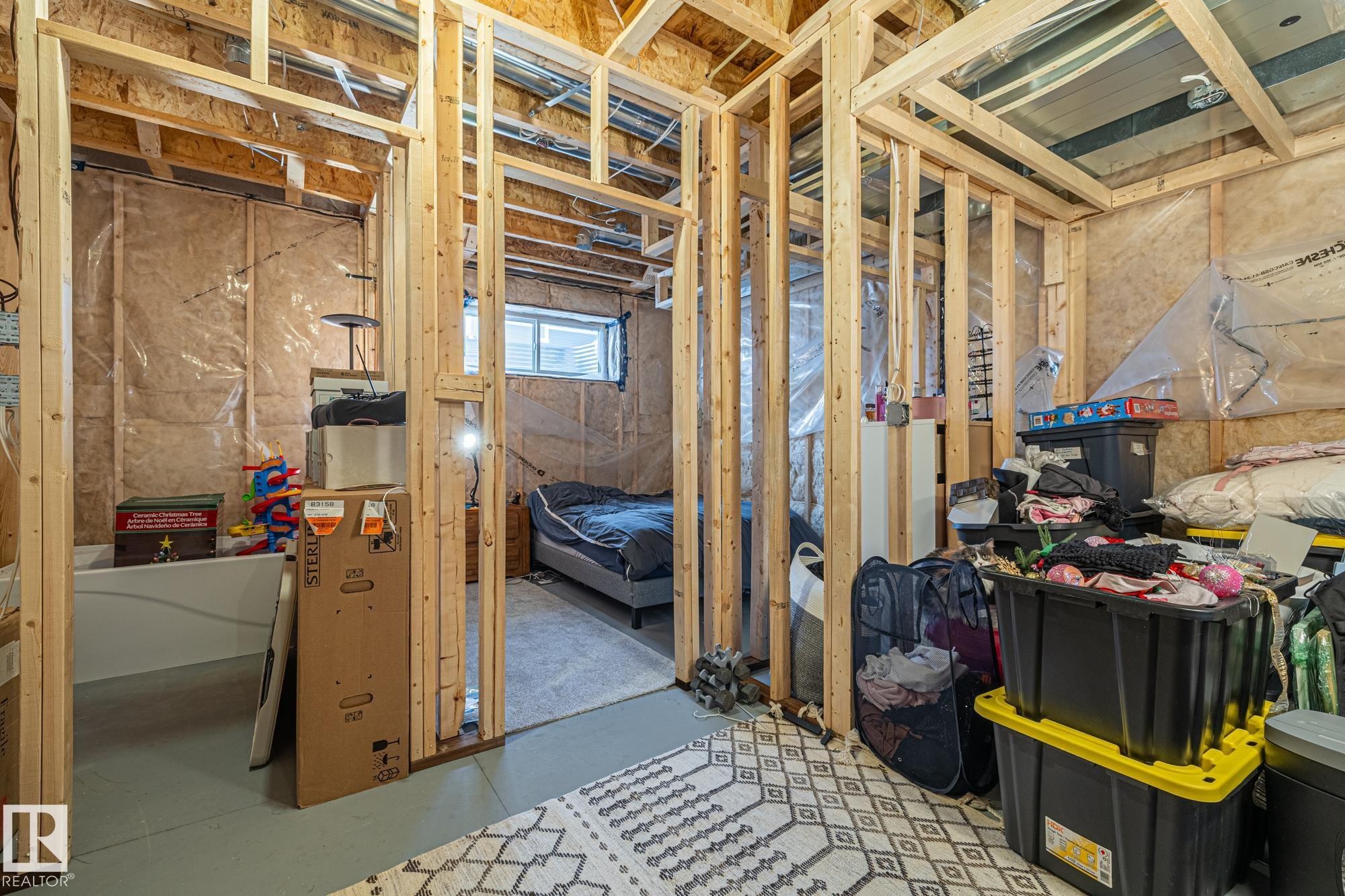 17227 3 Street, Edmonton, AB - Indoor Photo Showing Basement