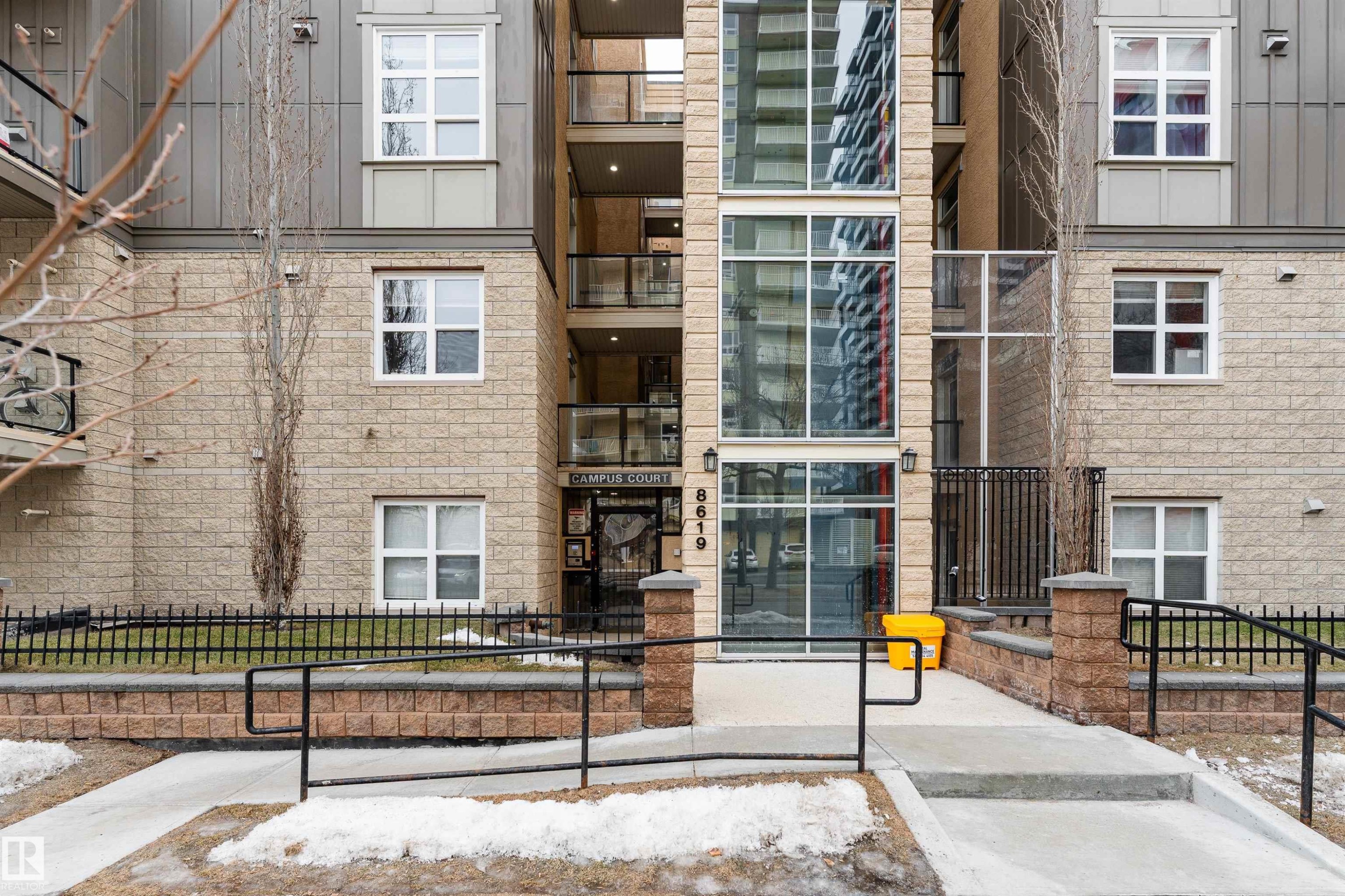 108 8619 111 Street, Edmonton, AB - Outdoor With Facade