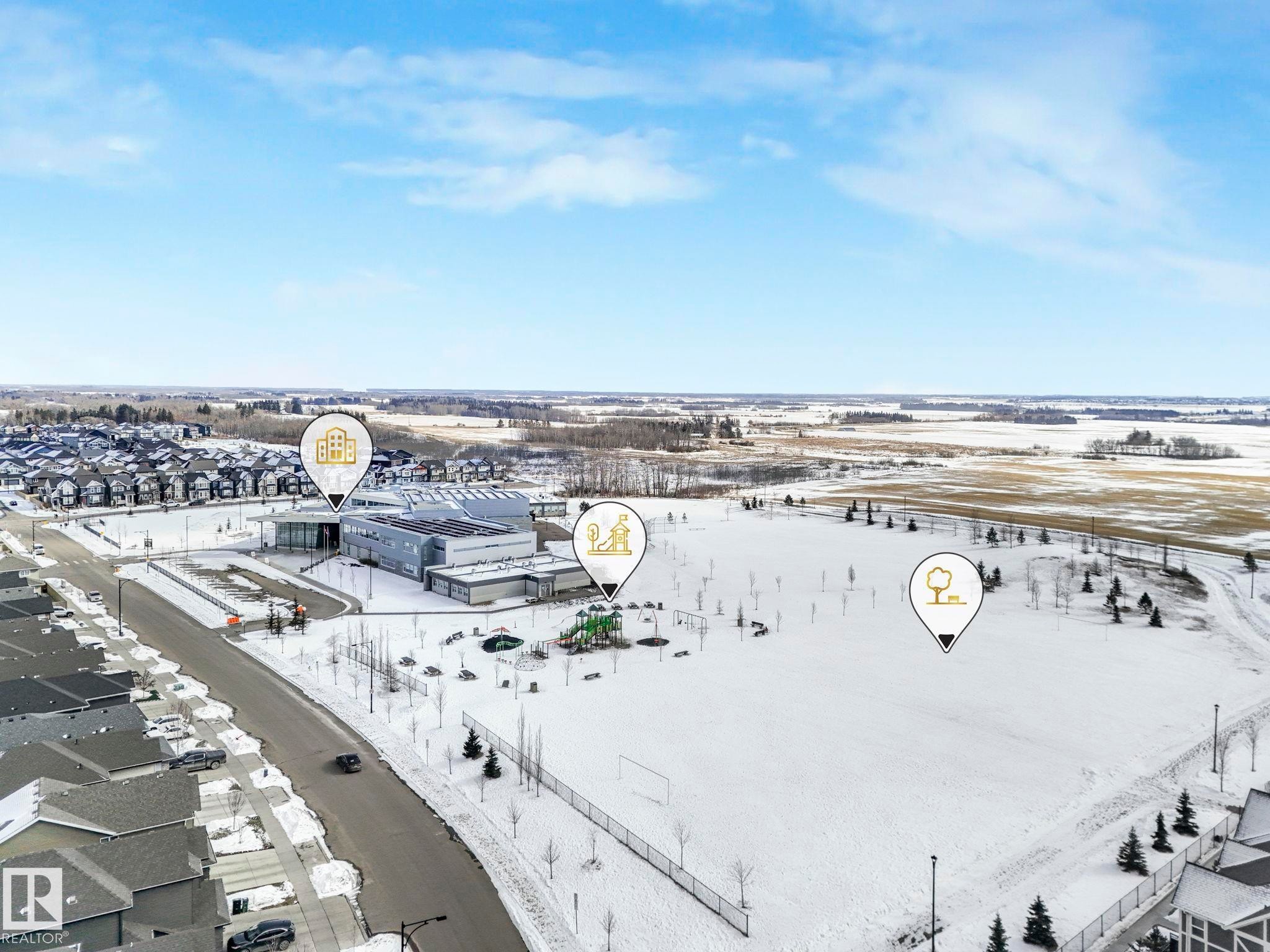 Aerial view - 2428 Wonnacott Crest, Edmonton, AB - Outdoor With View